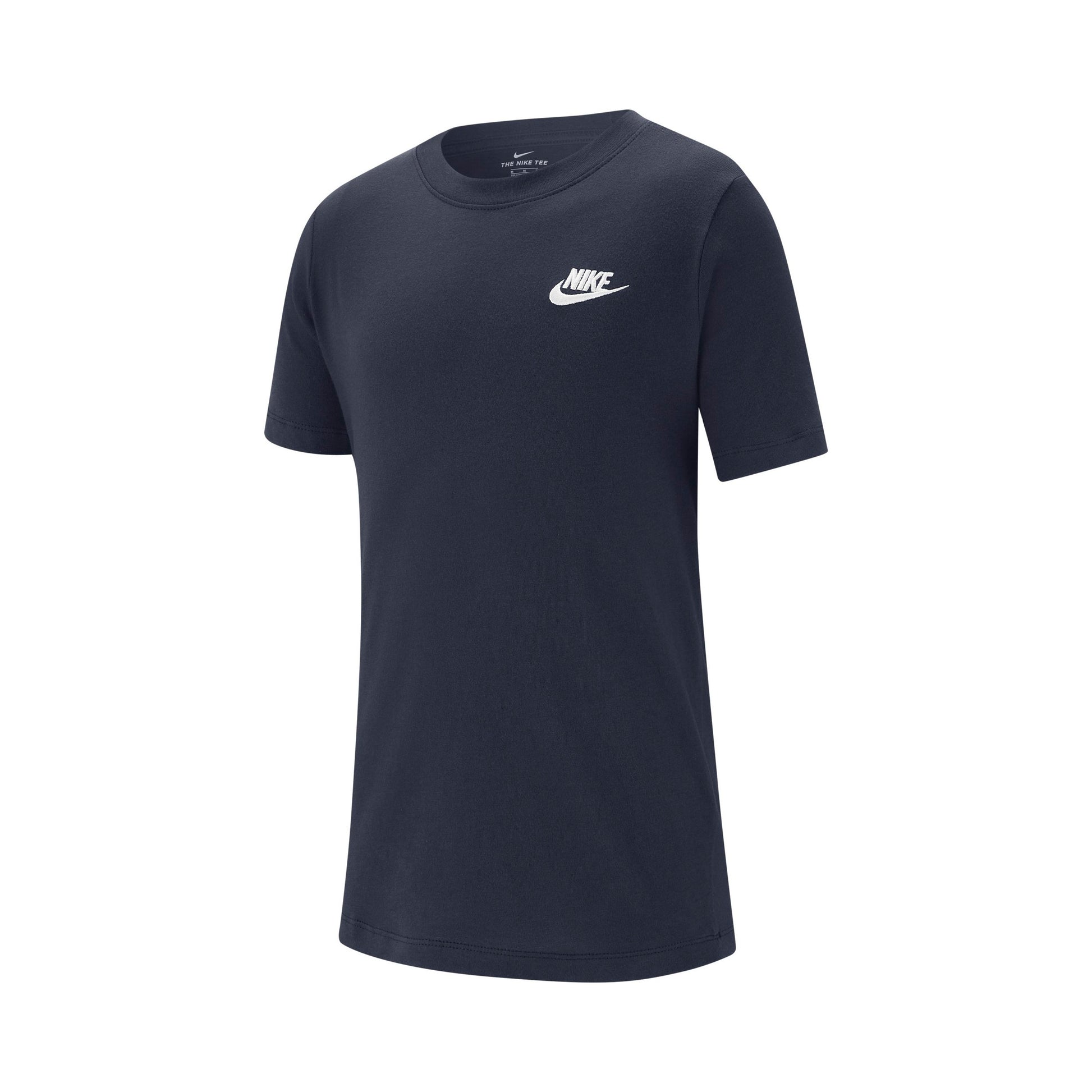 Nike Sportswear Tričko Chlapci - tmavě modrá,