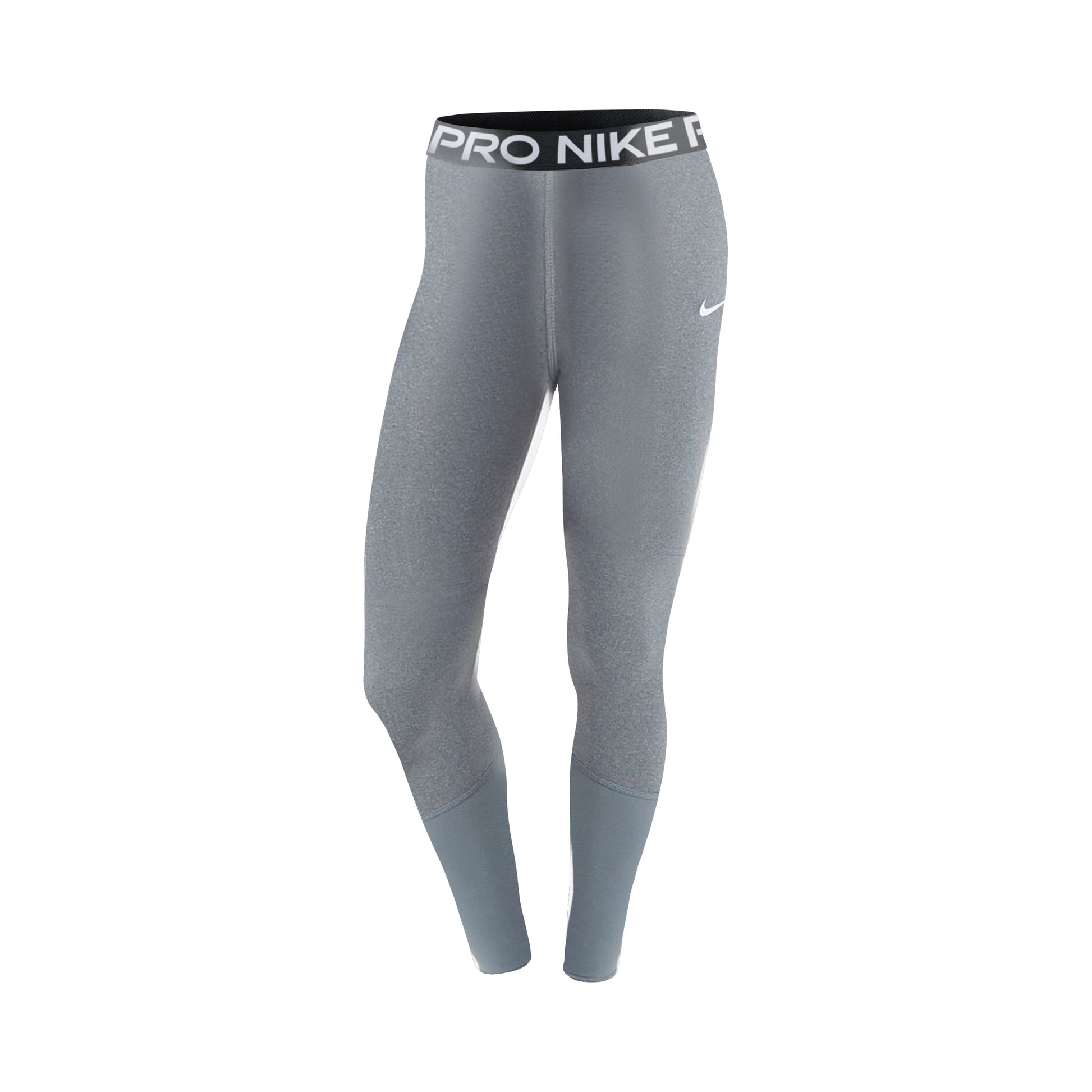 Nike Pro Těsné Dívky-Šedá,Černá