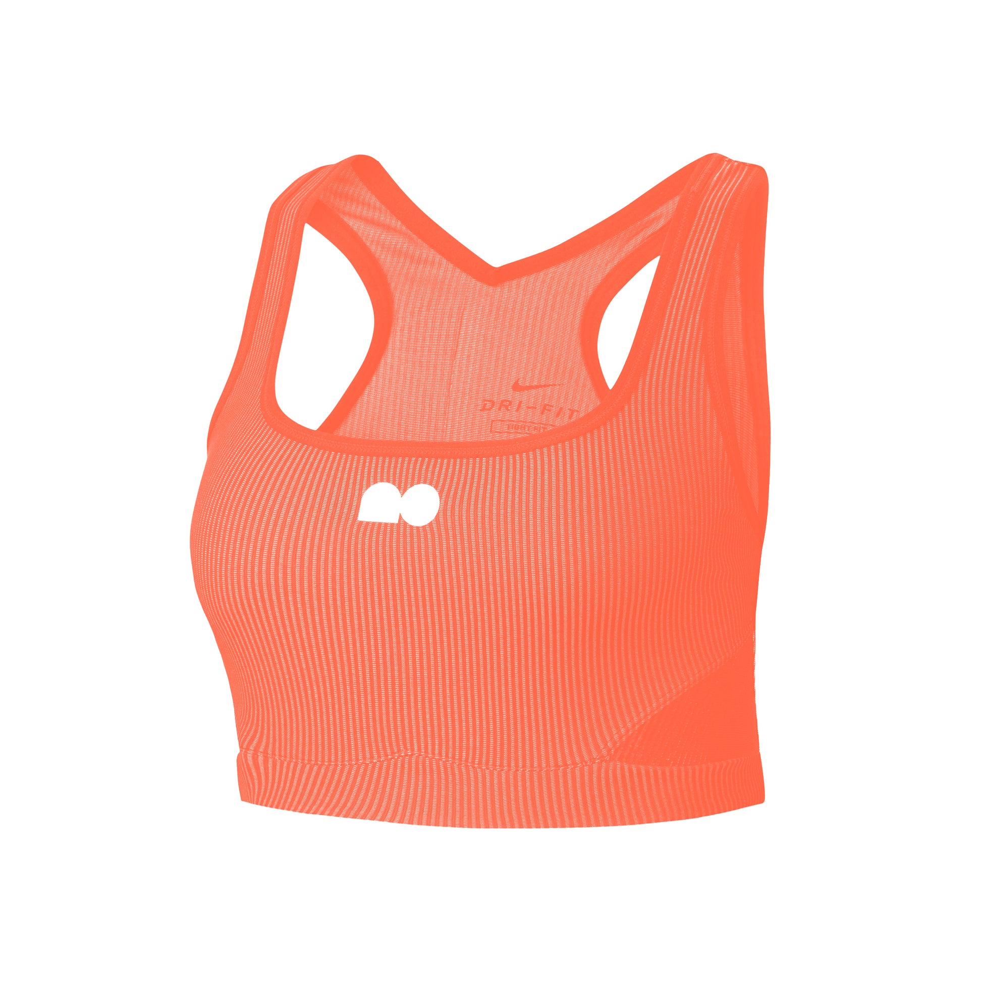 Nike Court NJC Naomi Osaka Crop Sportovní tílko Dámy - oranžová, bílá