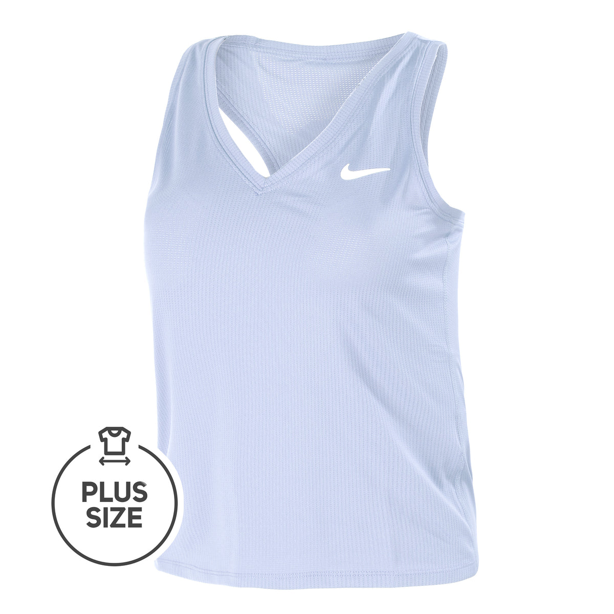 Nike Dri-Fit Plus Size Sportovní tílko Dámy - světle modrá,