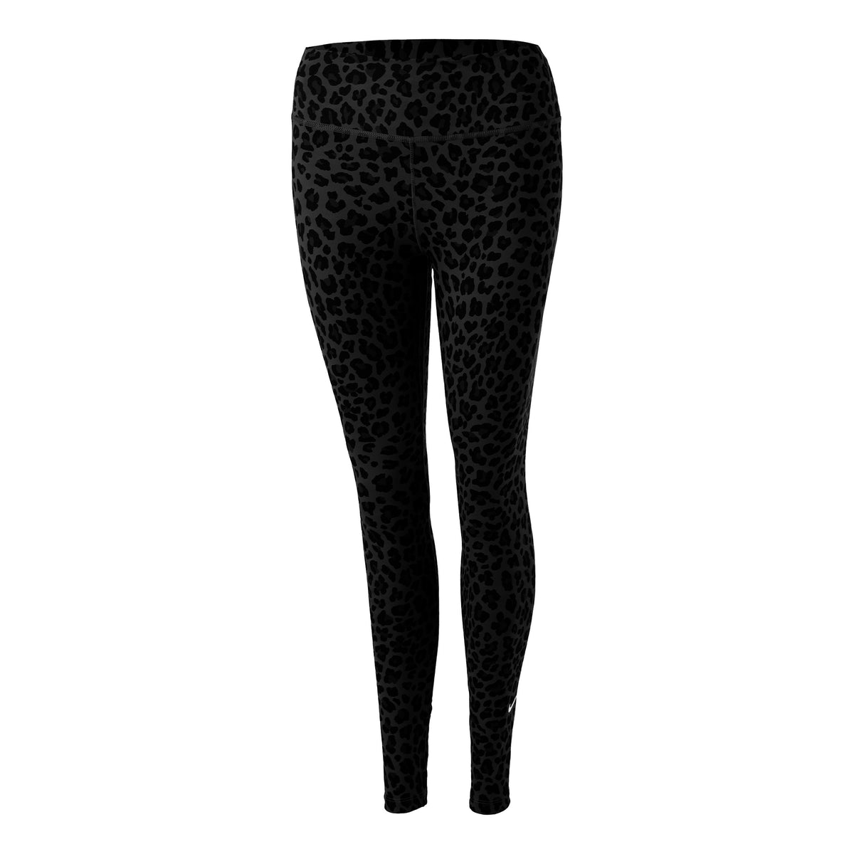 Nike Dri-Fit One Mid-Rise Printed Těsné Dámy - černá,