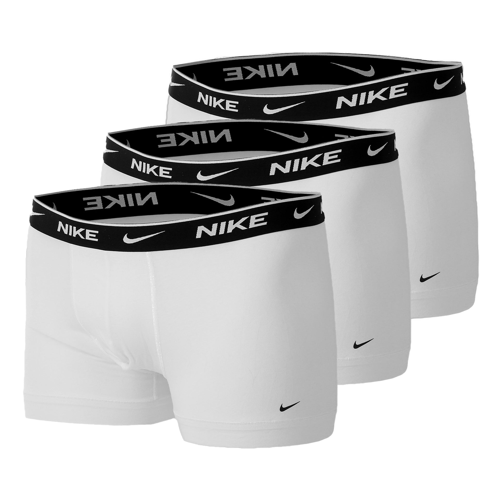 Nike Everyday Stretch Trunk Trenýrky 3ks v baleni Muži - bílá, černá
