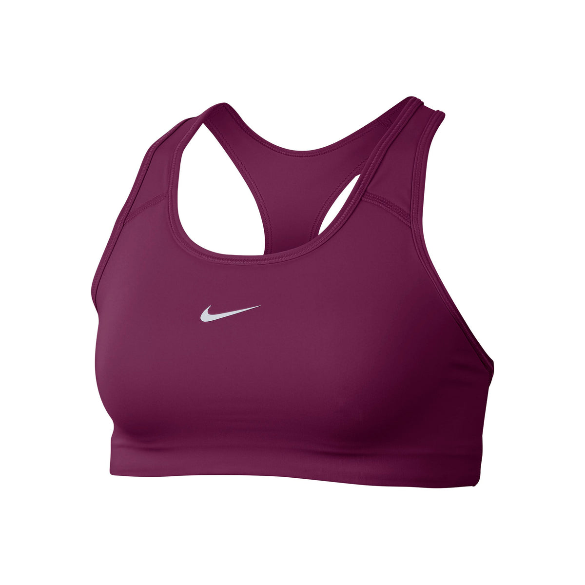 Nike Dri-Fit Swoosh Sportovní podprsenka Dámy - berry,