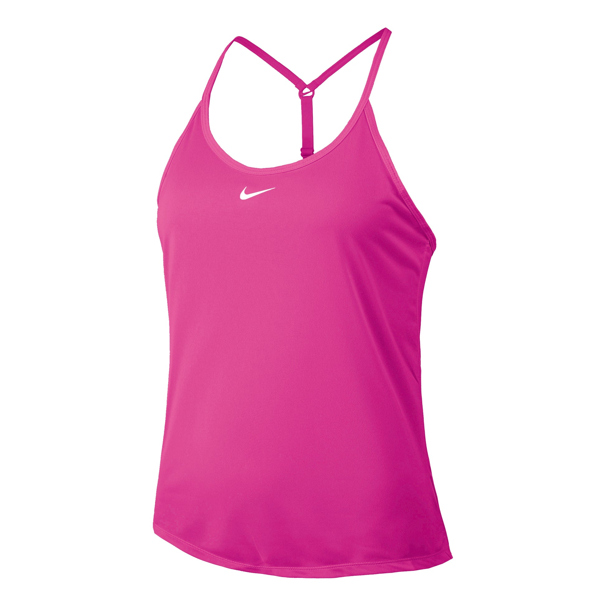 Nike Dri-Fit One Elstka STD Sportovní tílko Dámy - růžová, bílá