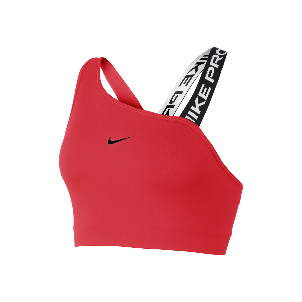Nike Dri-Fit Swoosh Sportovní podprsenka Dámy - červená, černá