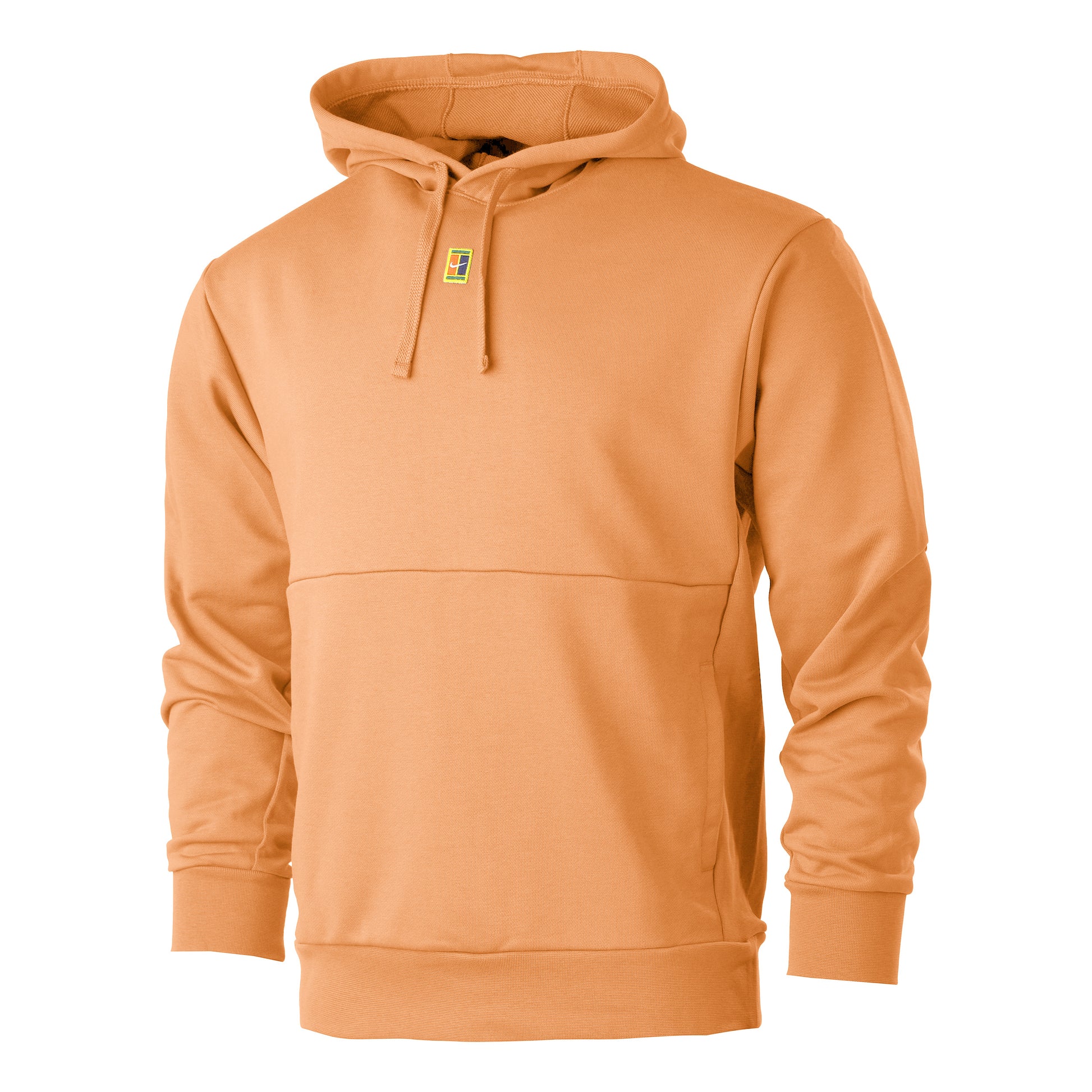 Nike Dri-Fit Court Heritage Fleece Hoody Muži - oranžová,