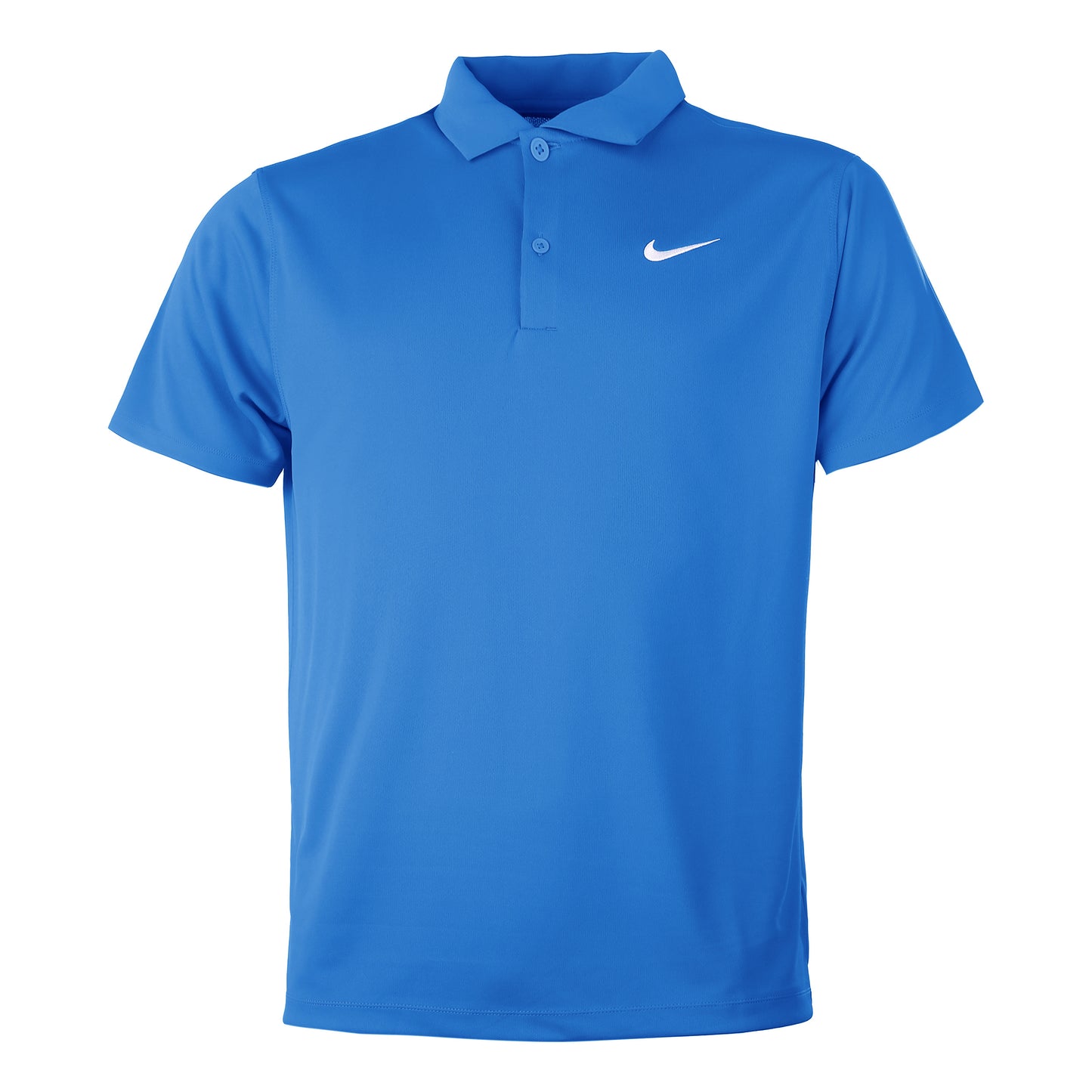 Nike Dri-Fit Victory Court Solid Pólo Muži - modrá, bílá
