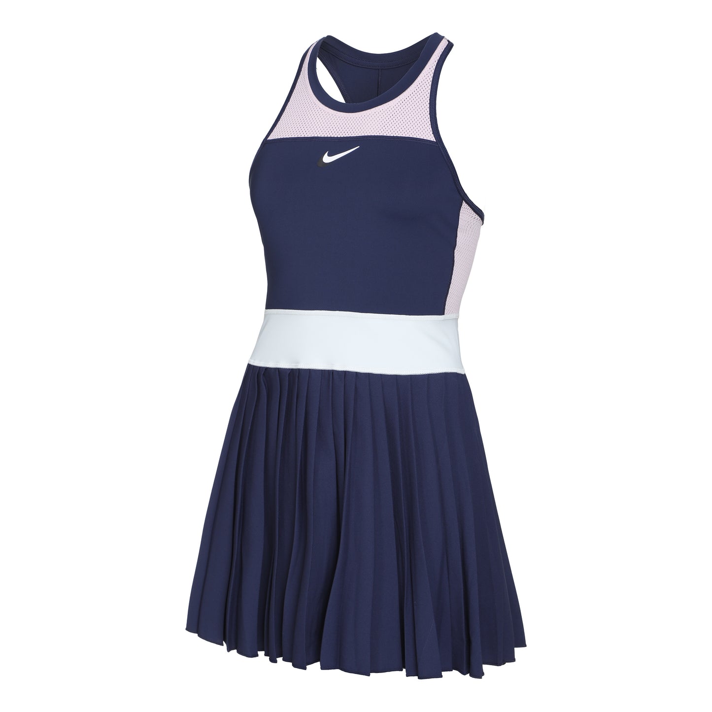 Nike Court Dri-Fit Slam Šaty Dámy - tmavě modrá, růžová
