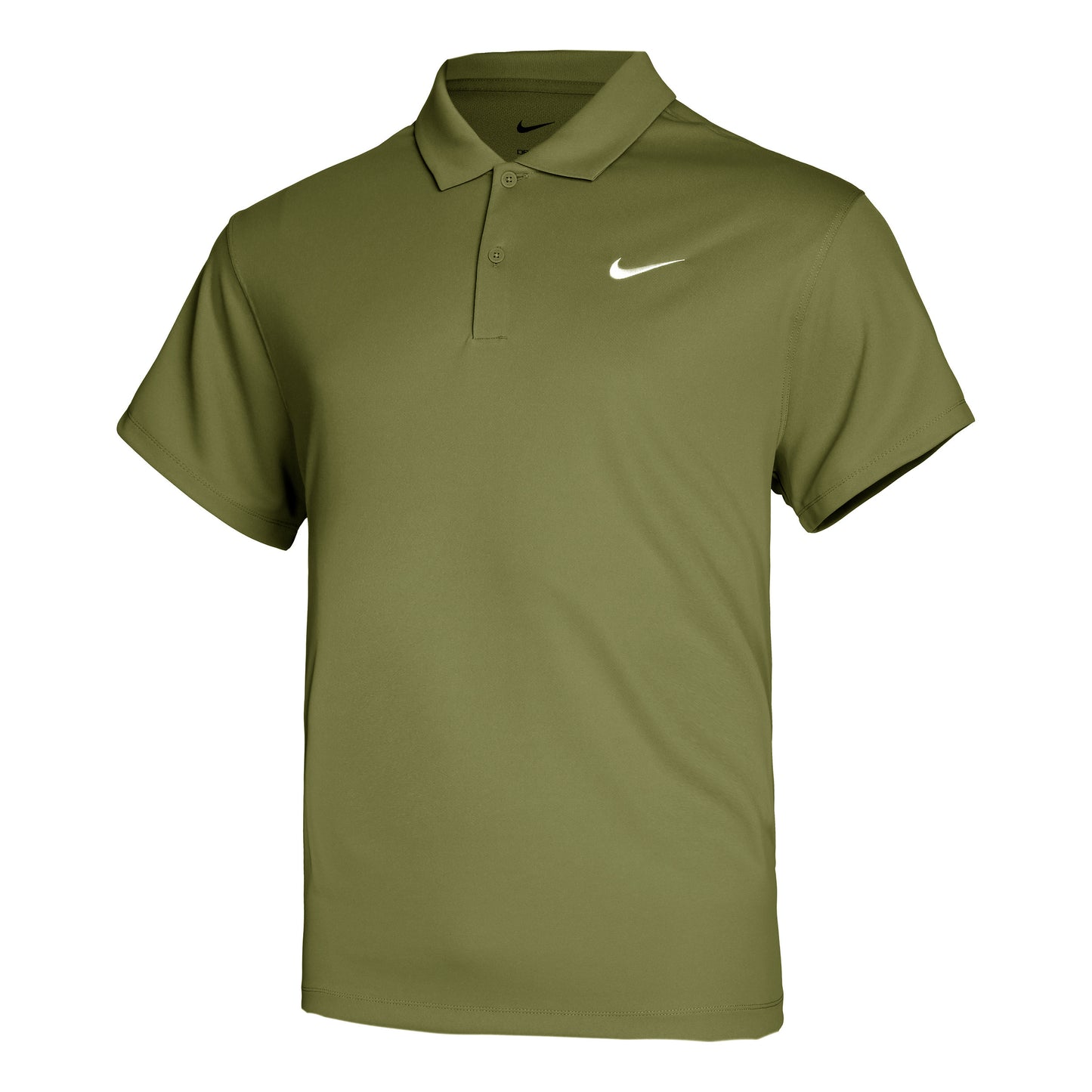 Nike Dri-Fit Victory Court Solid Pólo Muži - zelená, bílá