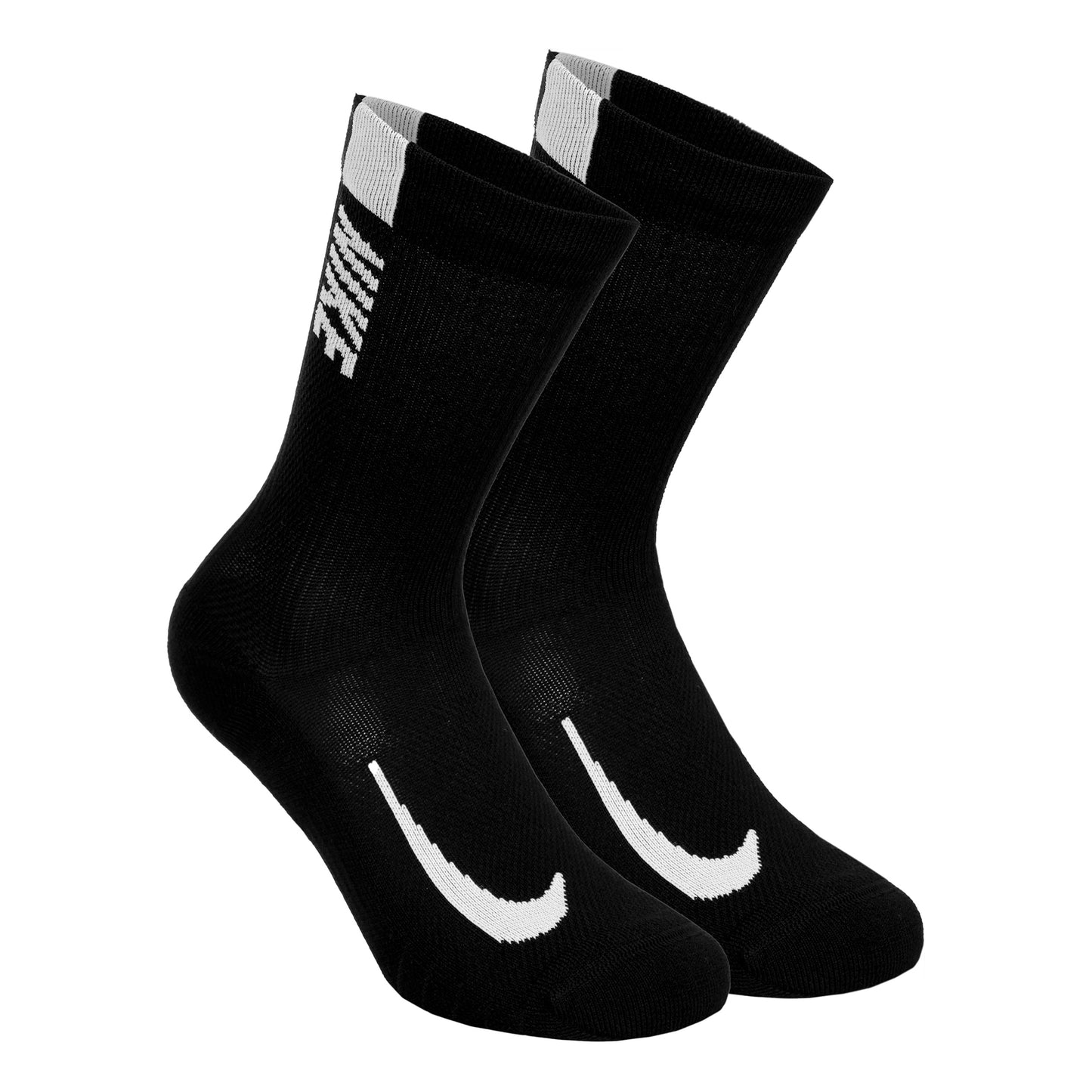 Nike Multiplier Crew Sportovní Ponožky 2ks V Baleni-Černá,Bílá