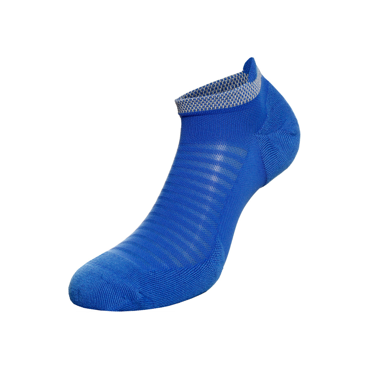 Nike Spark Cushioned No-Show Running Running ponožky Unisex - modrá, šedá