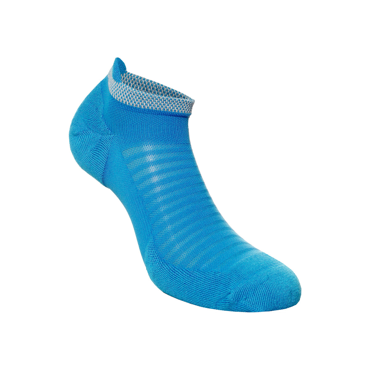 Nike Spark Lightweight No-Show Running ponožky Unisex - modrá, šedá