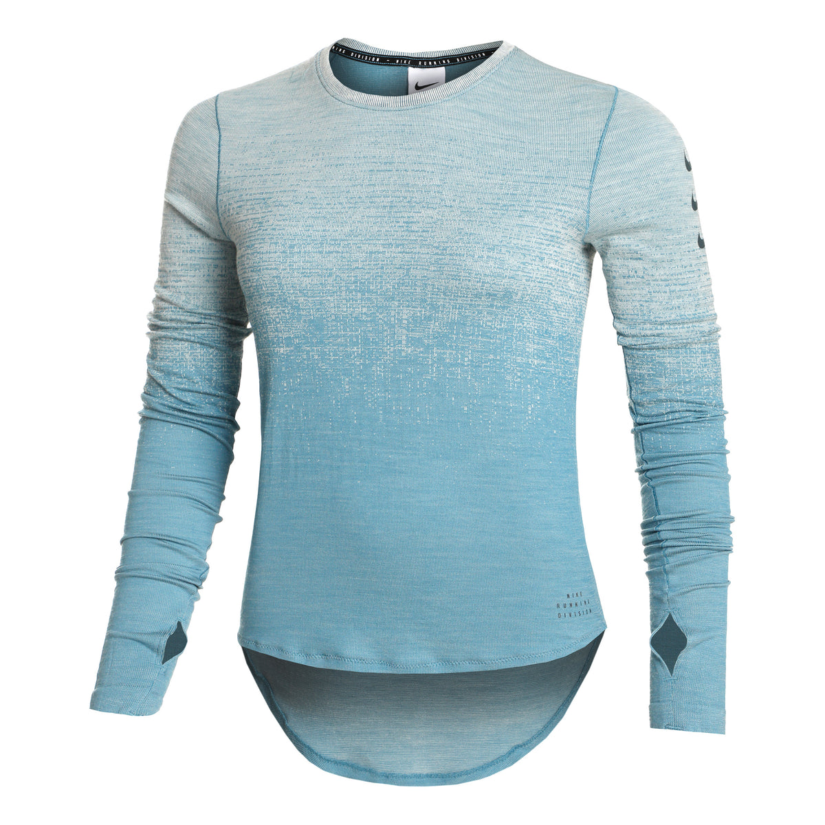 Nike Dri-Fit Run Division Běžecký top Dámy - modrá, šedá