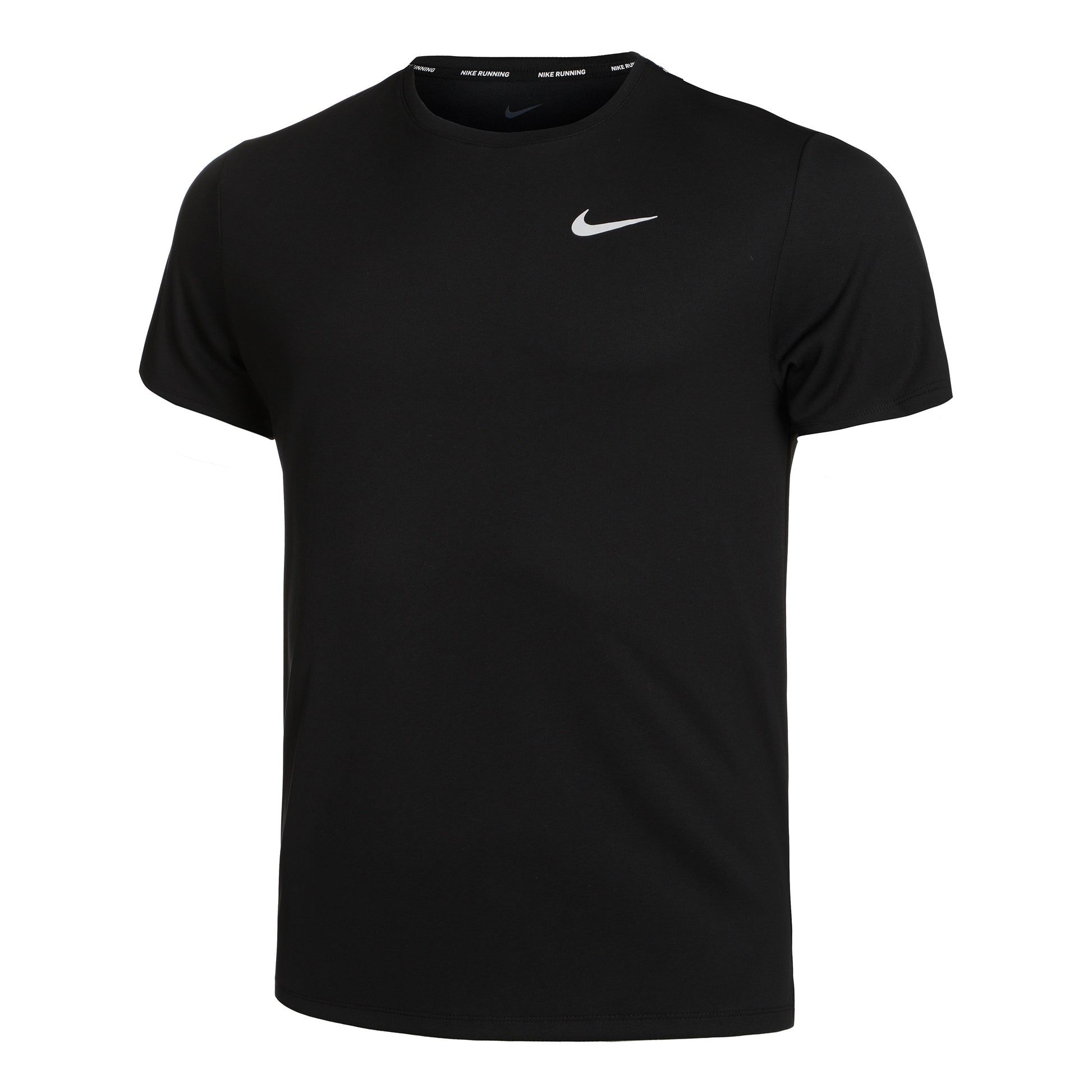 Nike Miler Běžecké tričko Muži - černá, šedá