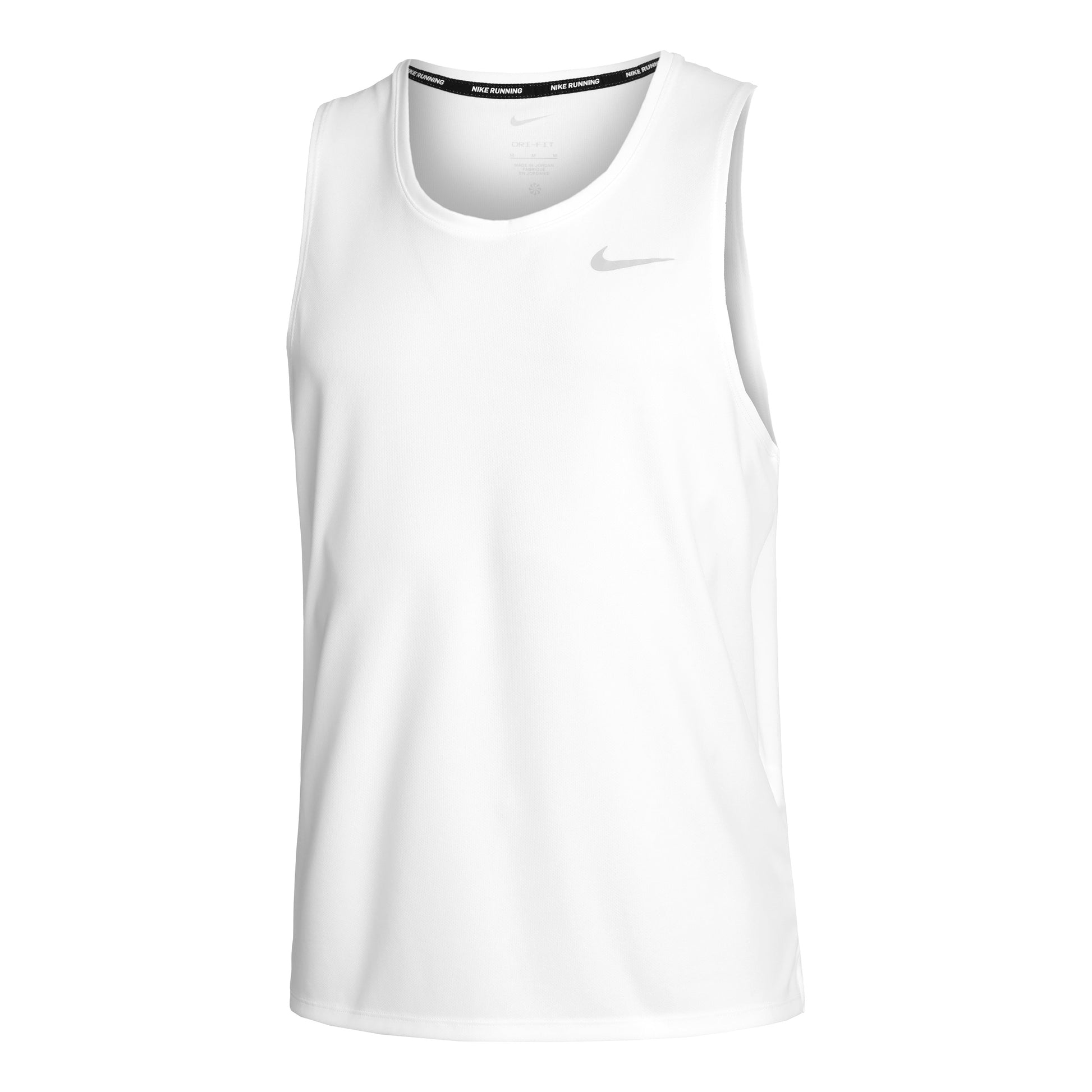 Nike Miler Sportovní tílko - bílá, šedá