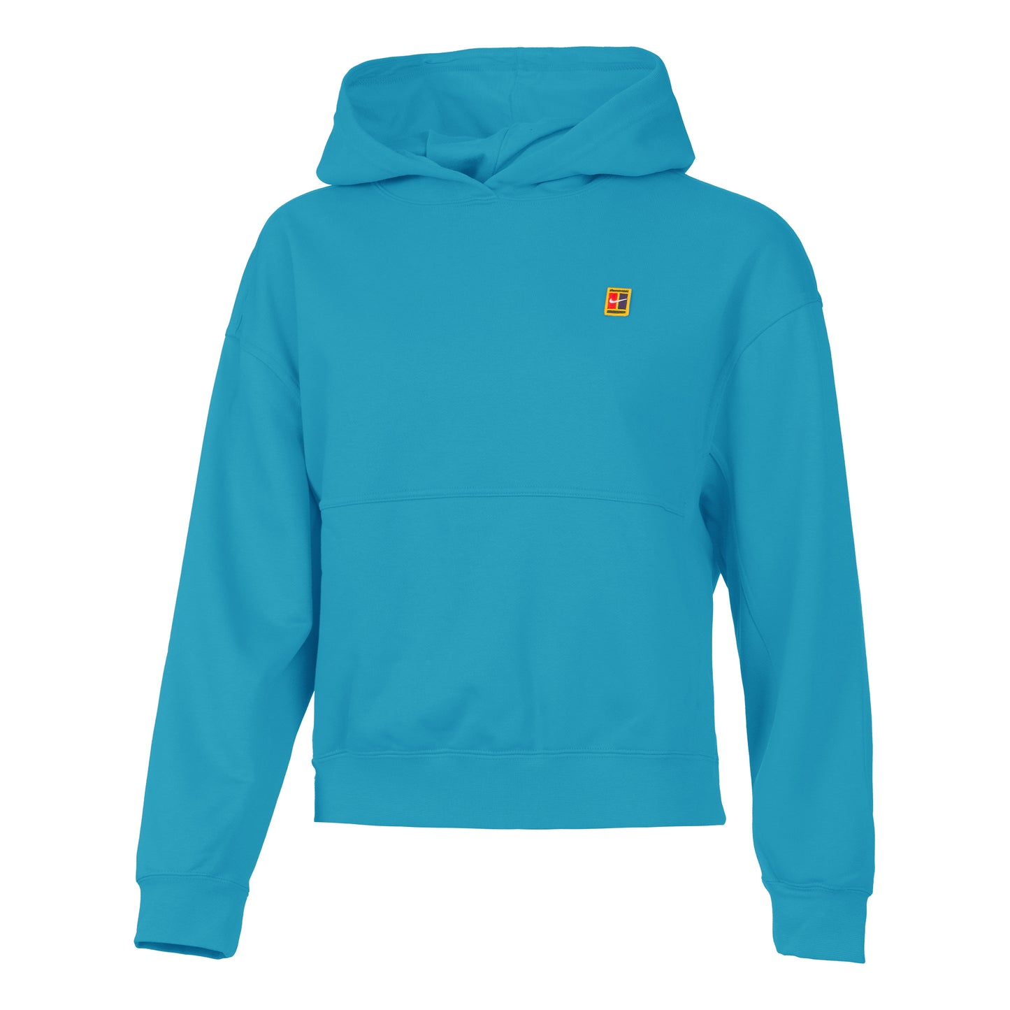 Nike Dri-Fit Court Heritage Fleece Hoody Dámy - petrolejová,