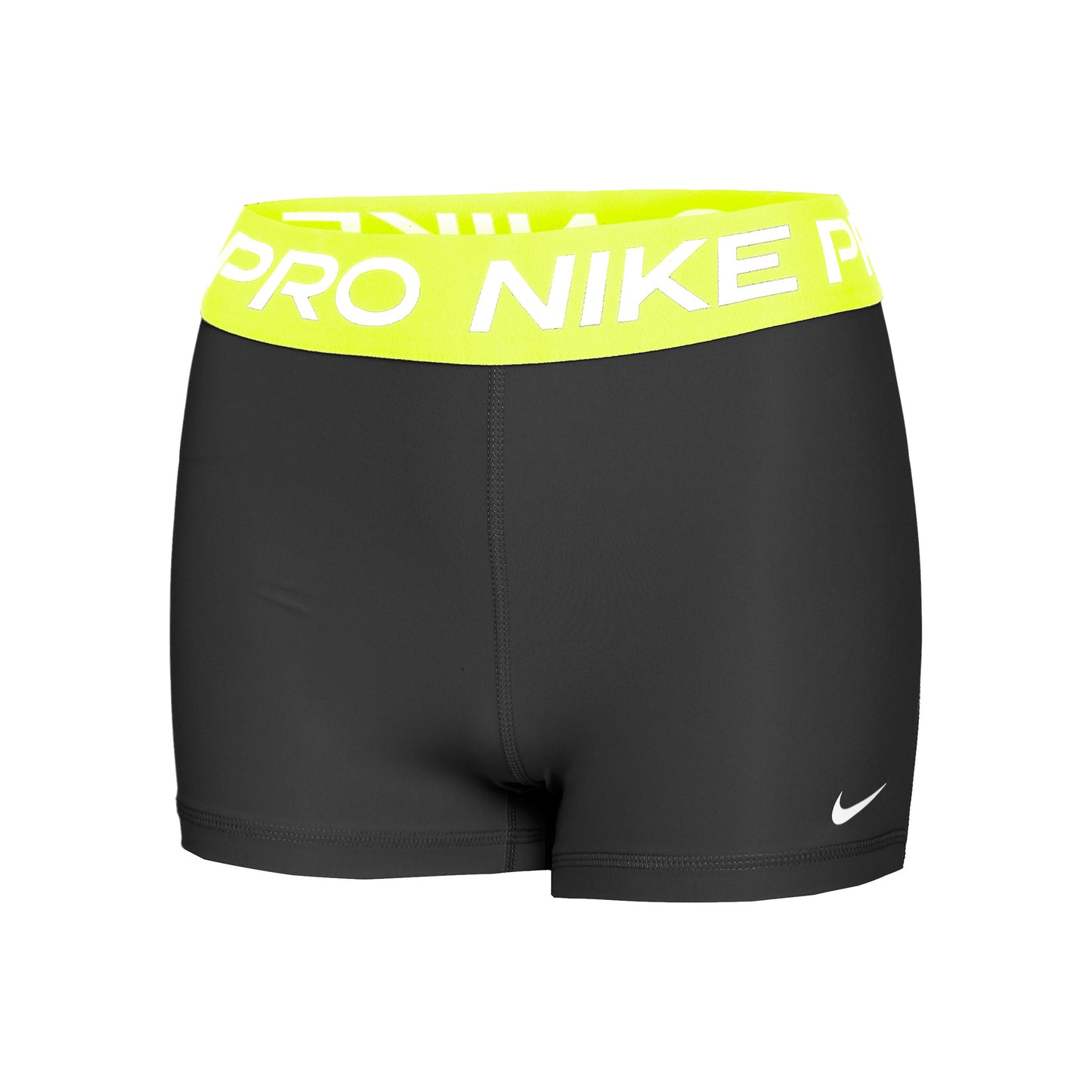 Nike Performance Pro 365 3in Šortky na míče Dámy - černá, neonově žlutá