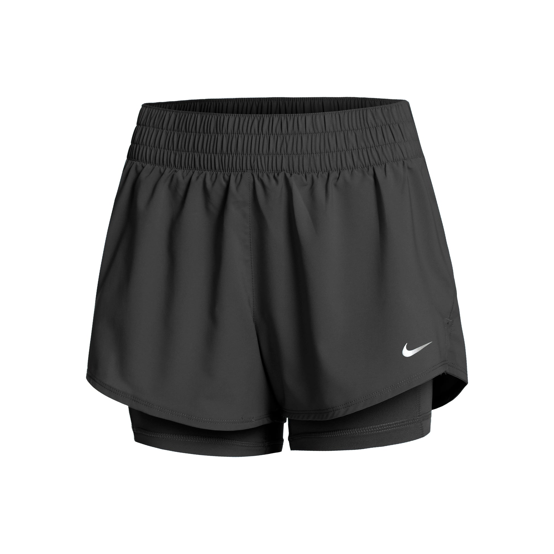 Nike Dri-Fit One MR 2in1 Šortky Dámy-Černá