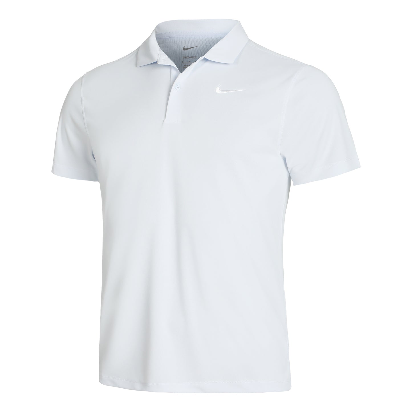 Nike Dri-Fit Victory Court Solid Pólo Muži - bílá, světle šedá
