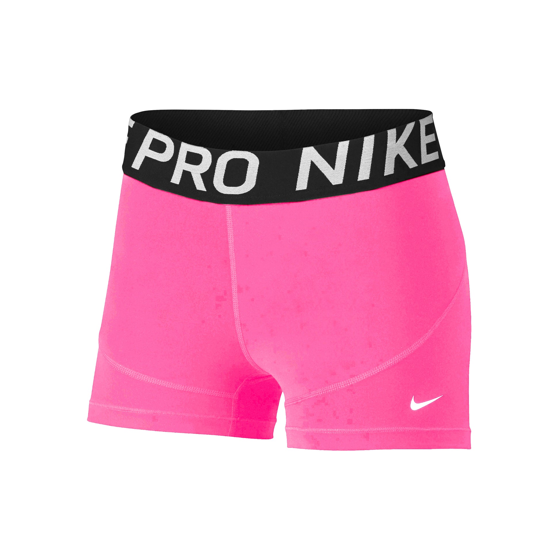 Nike Dri-Fit Big Kids 3in Šortky Dívky-růžová,černá