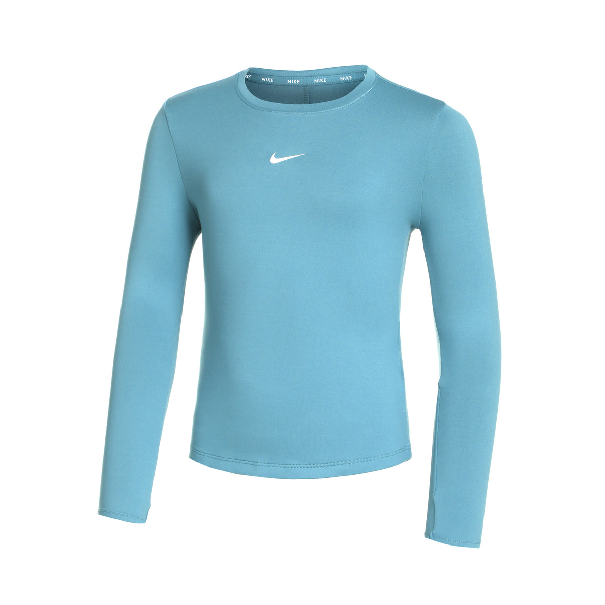 Nike One S dlouhým rukávem Dívky - světle modrá,