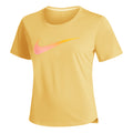 Dri-Fit One Swoosh HBR Běžecké tričko Dámy - žlutá,