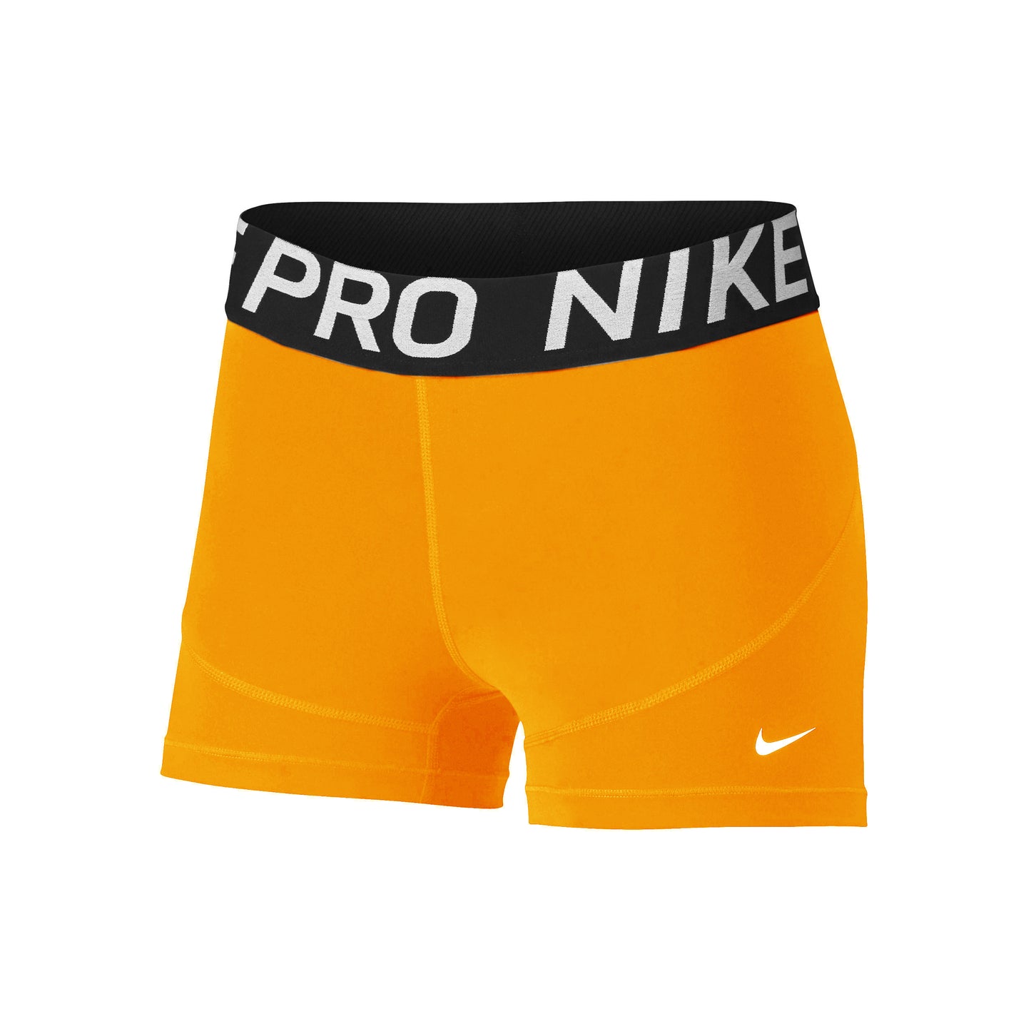 Nike Dri-Fit Big Kids 3in Šortky Dívky-oranžová,černá