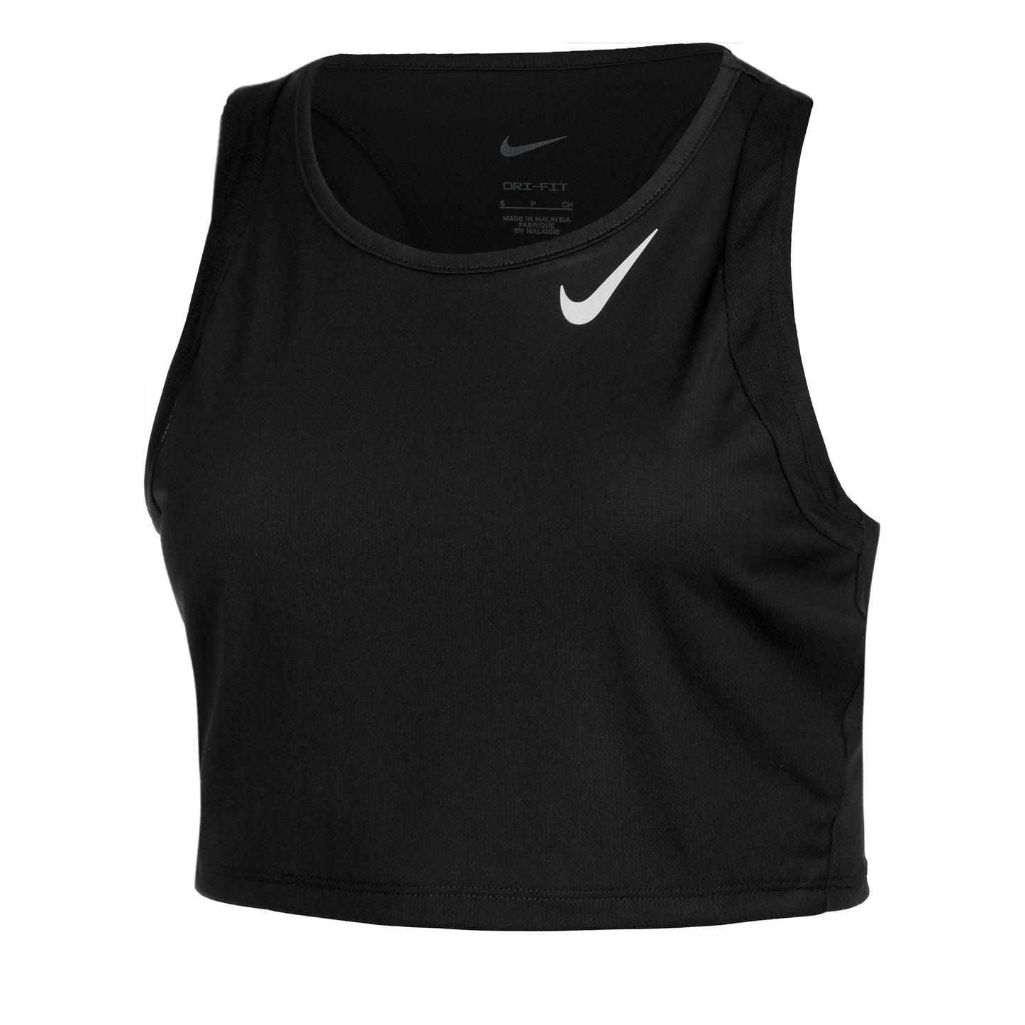 Nike Dri-Fit Fast Crop Běžecké tričko Dámy - černá,