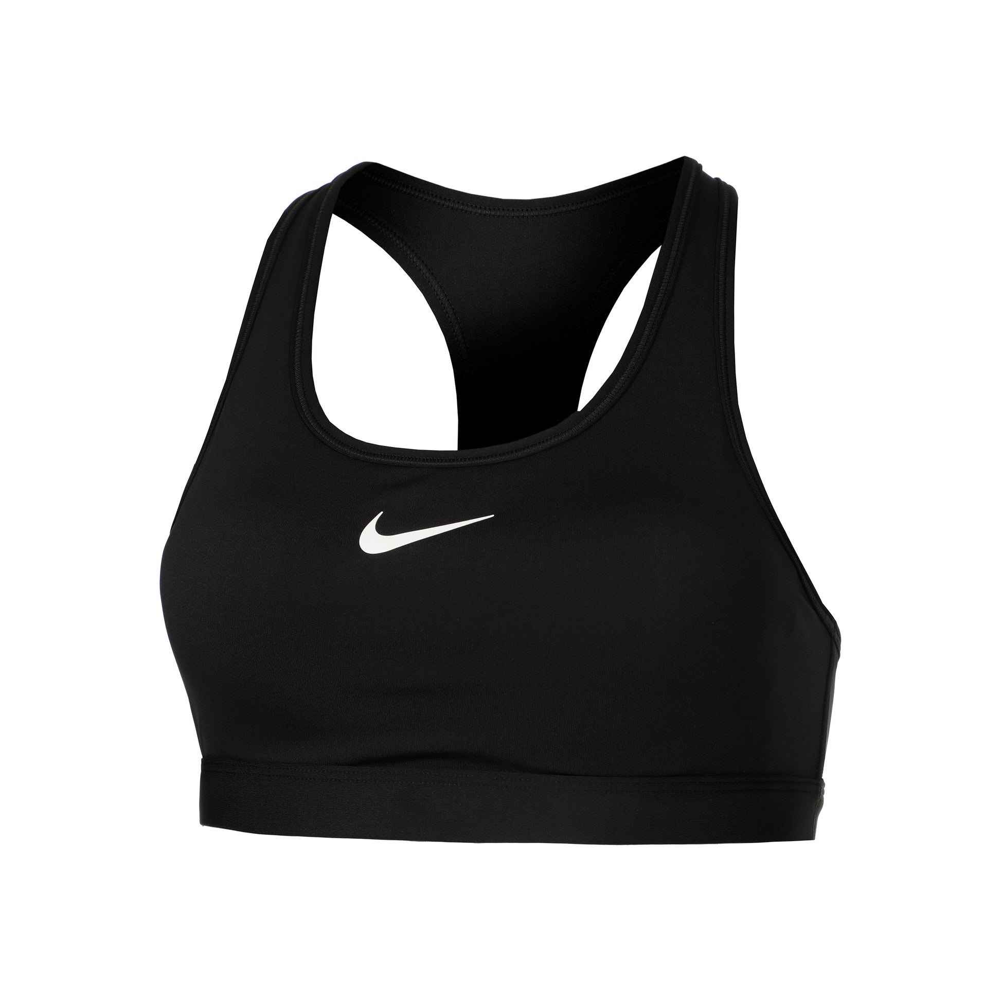 Nike Swoosh Medium Sportovní Podprsenka Dámy-Černá