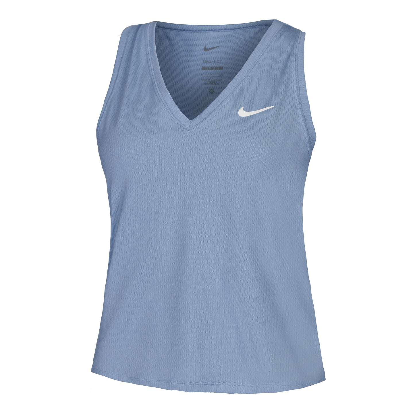 Nike Dri-Fit Victory Court Sportovní tílko Dámy - blaugrau,