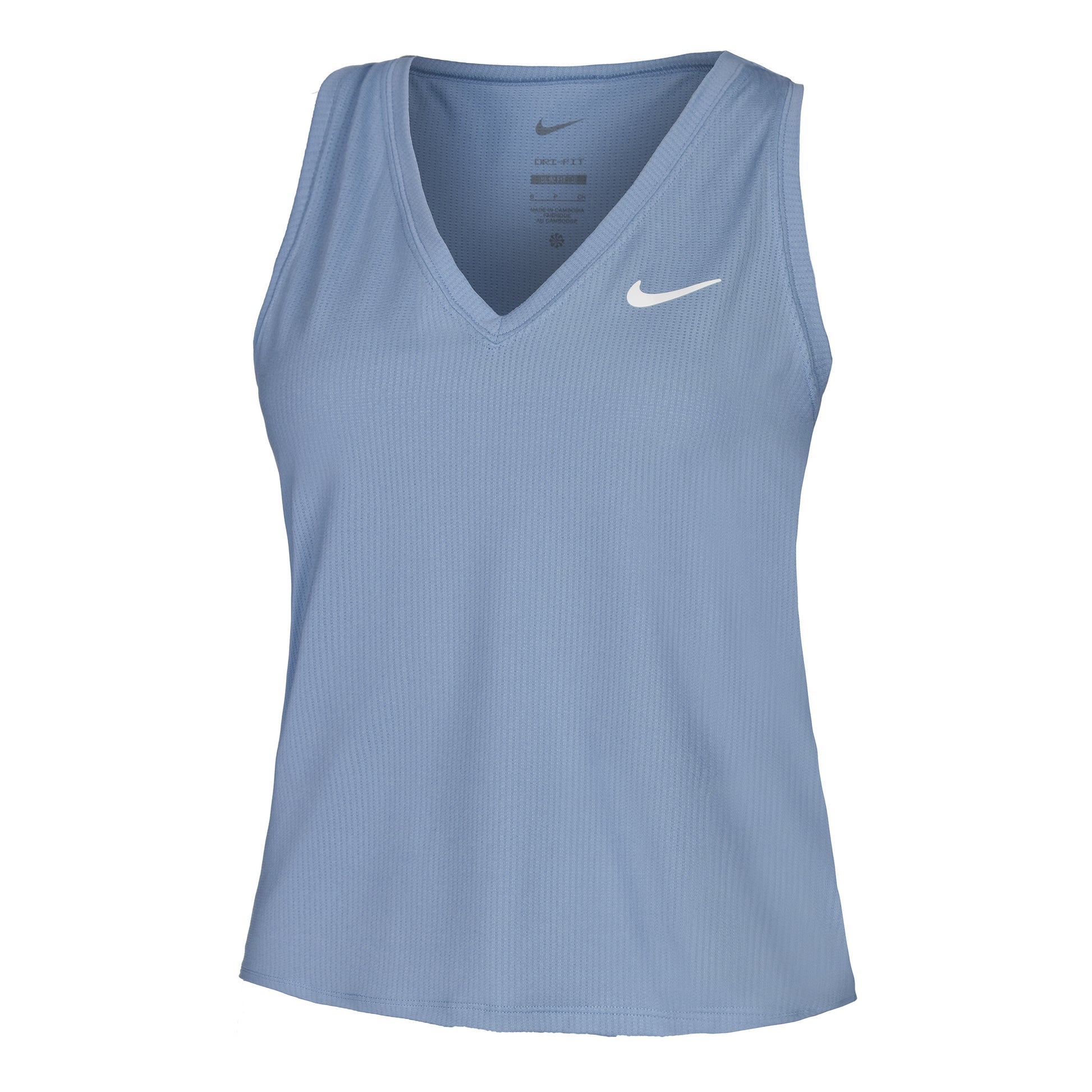 Nike Dri-Fit Victory Court Sportovní tílko Dámy - blaugrau,