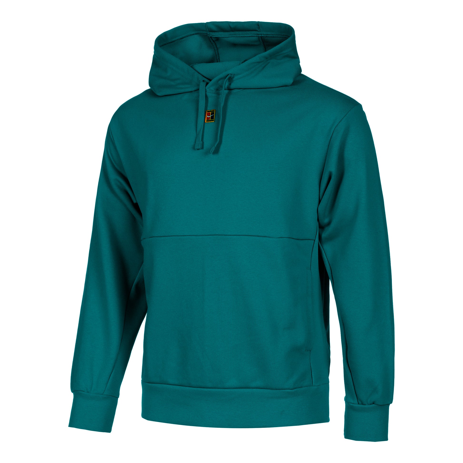 Nike Dri-Fit Court Heritage Fleece Hoody Muži - petrolejová,