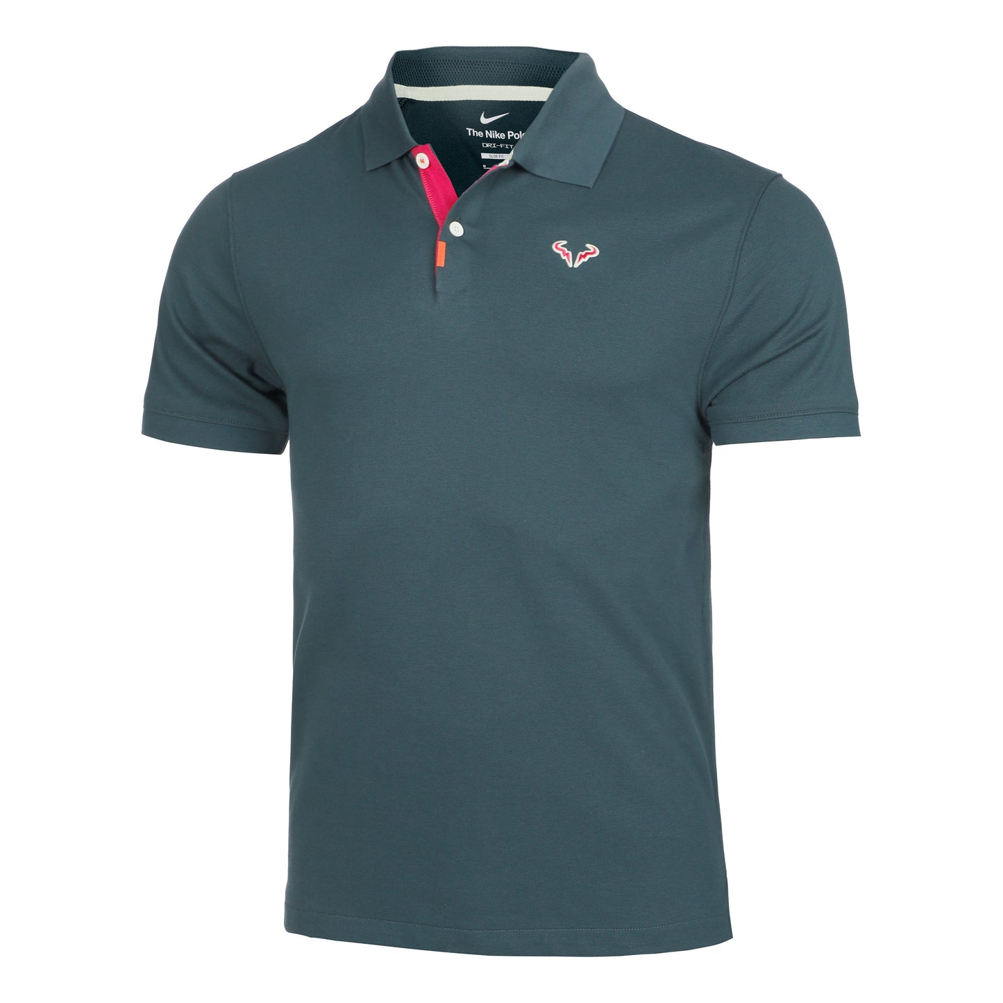 Nike Dri-Fit RAFA Slim Pólo Muži - tmavě zelená,