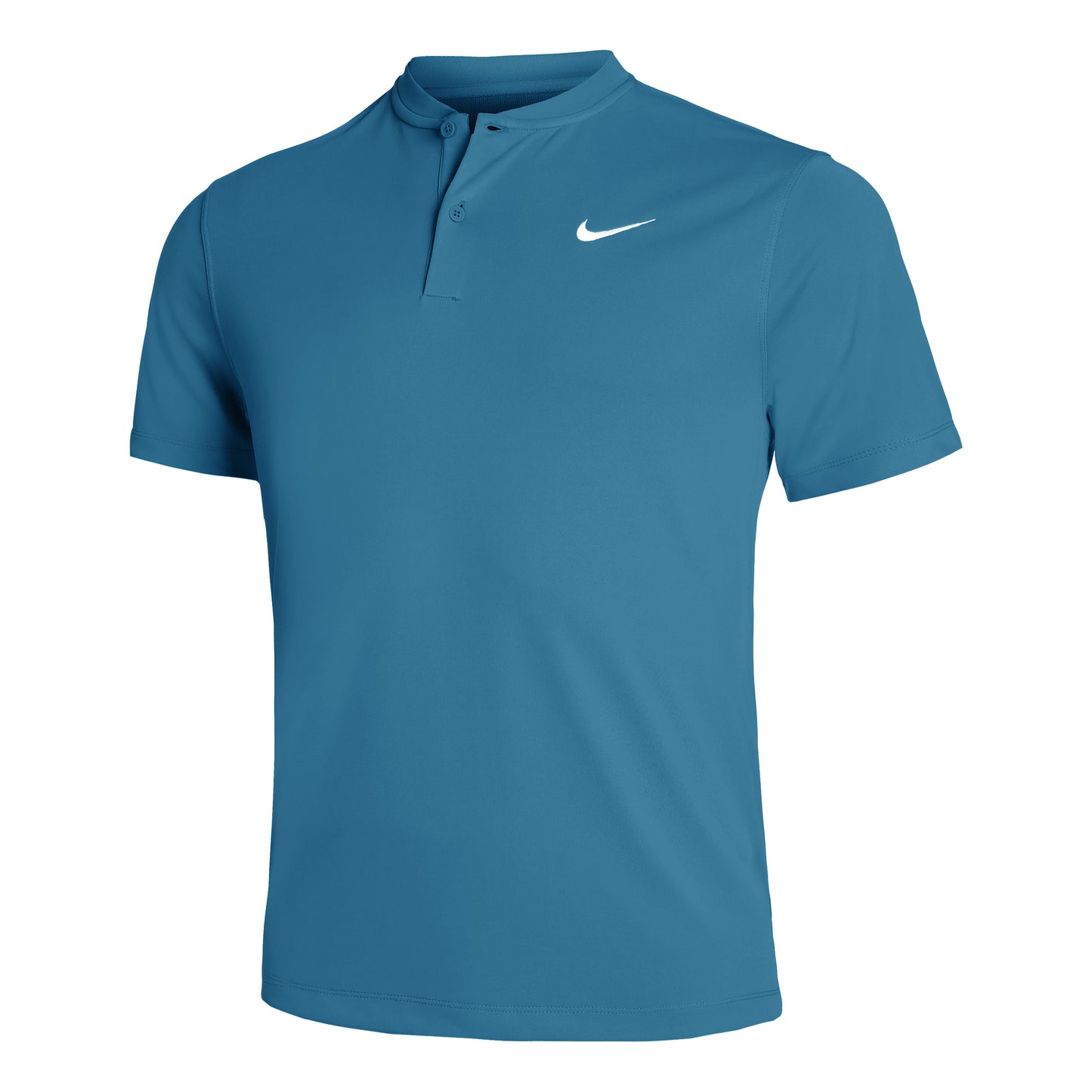 Nike Dri-Fit Court Blade Solid Pólo Muži - petrolejová,