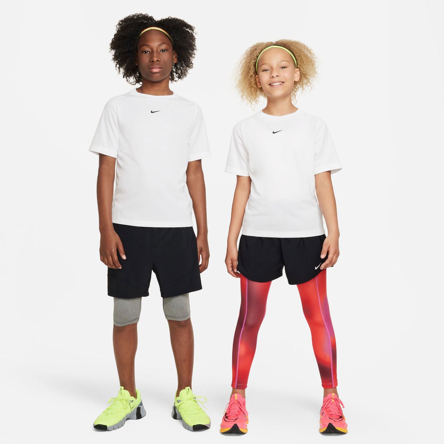 Nike Dri-Fit Multi Tričko Chlapci-Bílá