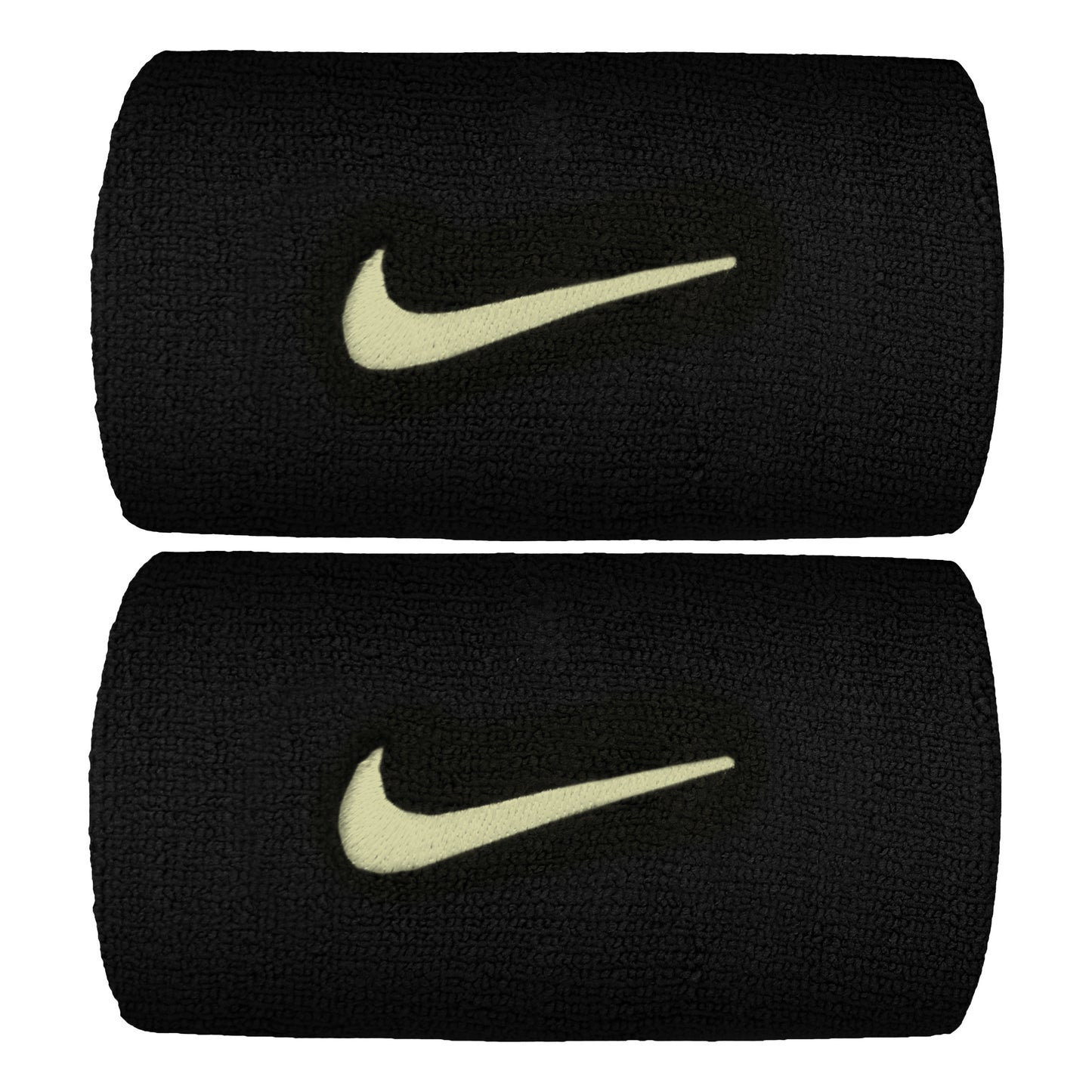 Nike Premier DW Potítko 2ks v baleni dlouhý - černá, neonově žlutá