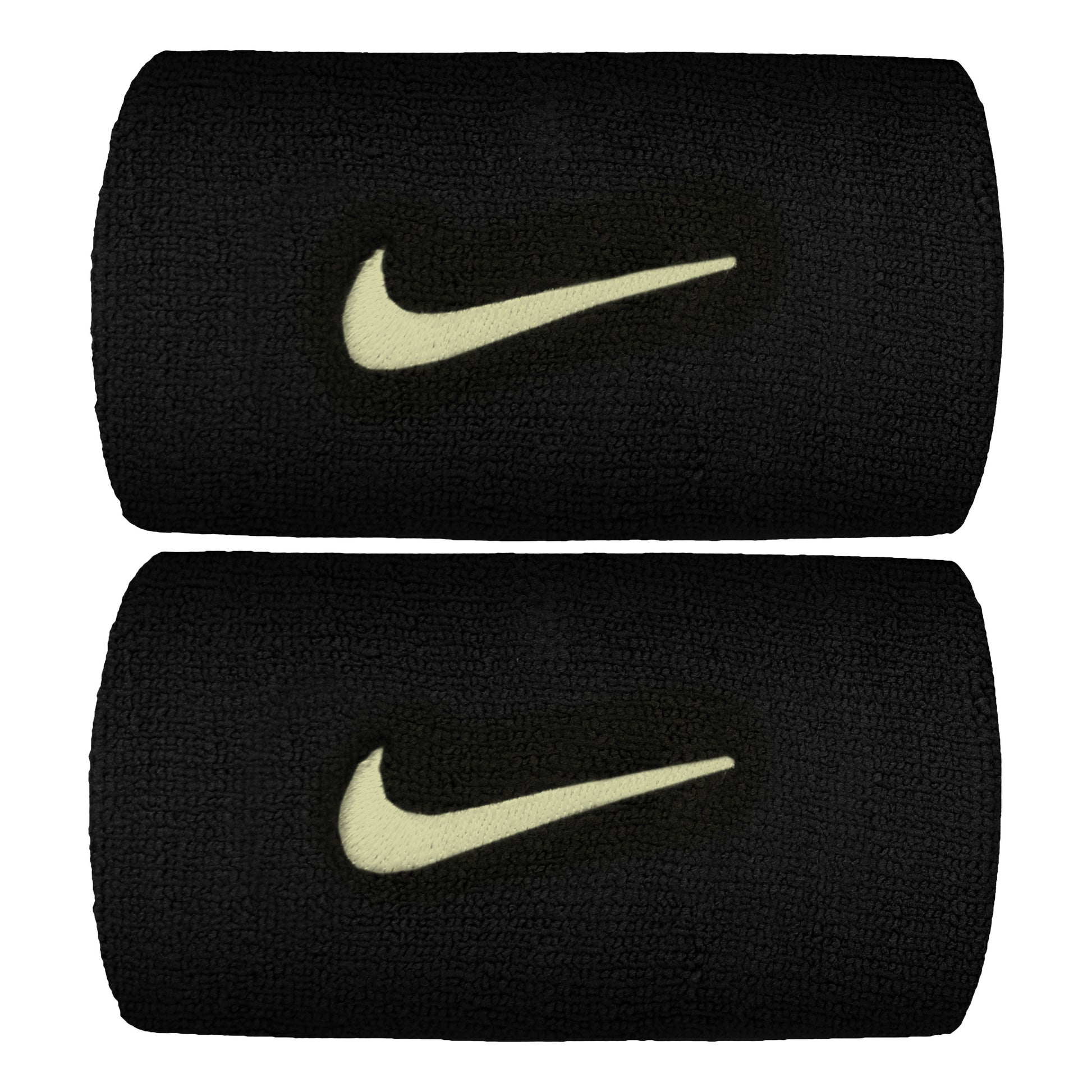 Nike Premier DW Potítko 2ks v baleni dlouhý - černá, neonově žlutá