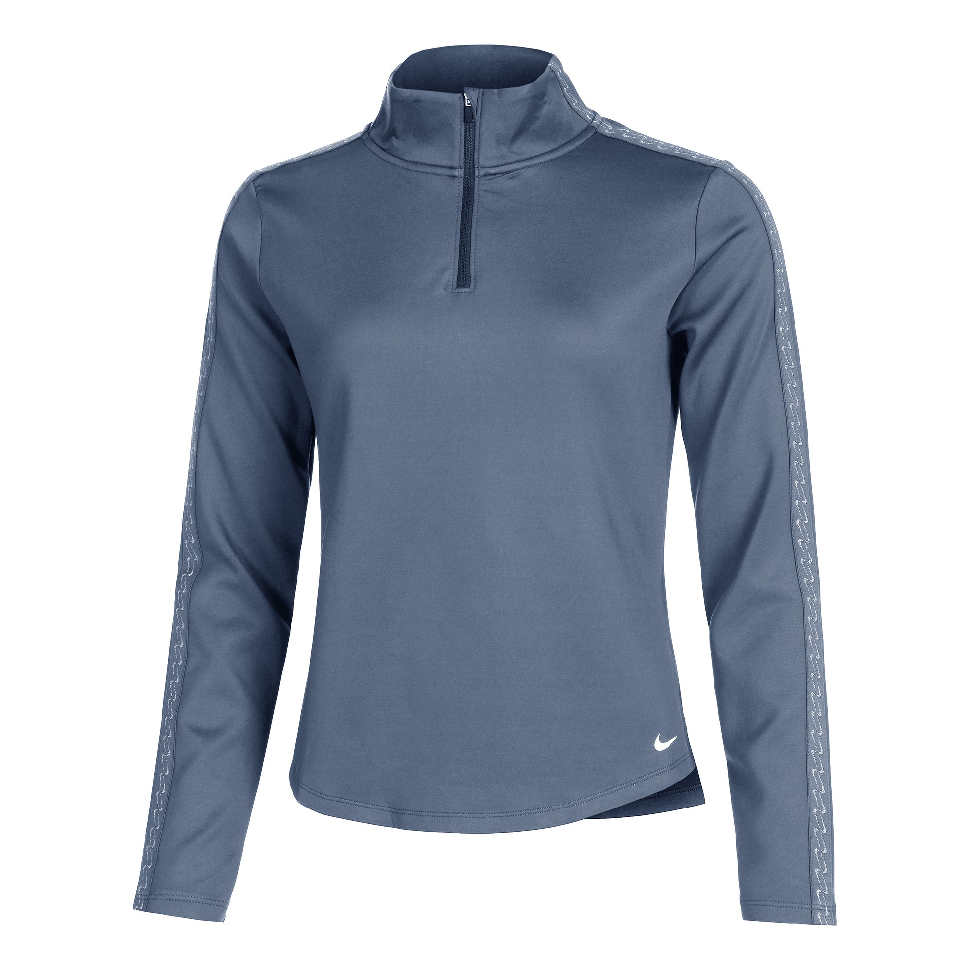 Nike Therma-FIT One Half-Zip Běžecké tričko Dámy - modrá, bílá