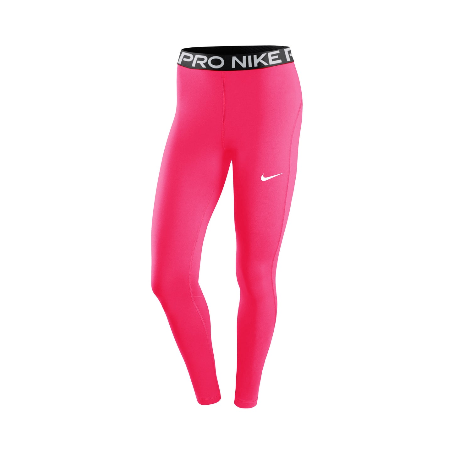 Nike Pro Těsné Dívky - růžová, černá