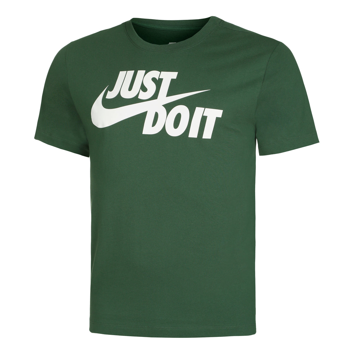 Nike Just Do It Swoosh Tričko Muži - tmavě zelená,