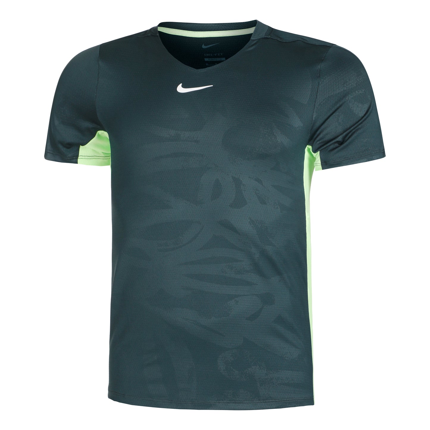 Nike Dri-Fit Court Printed Tričko Muži - zelená, limetková