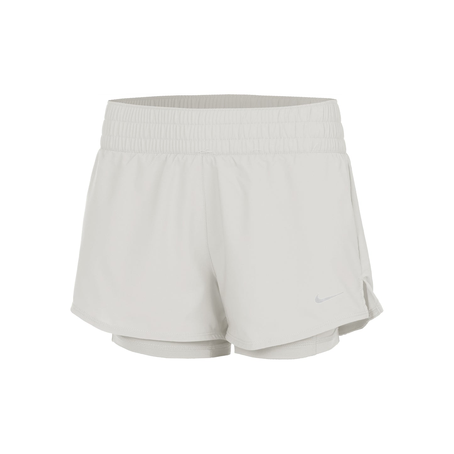 Nike Dri-Fit One Mid Rise 2in1 3in Šortky Dámy - krémová,