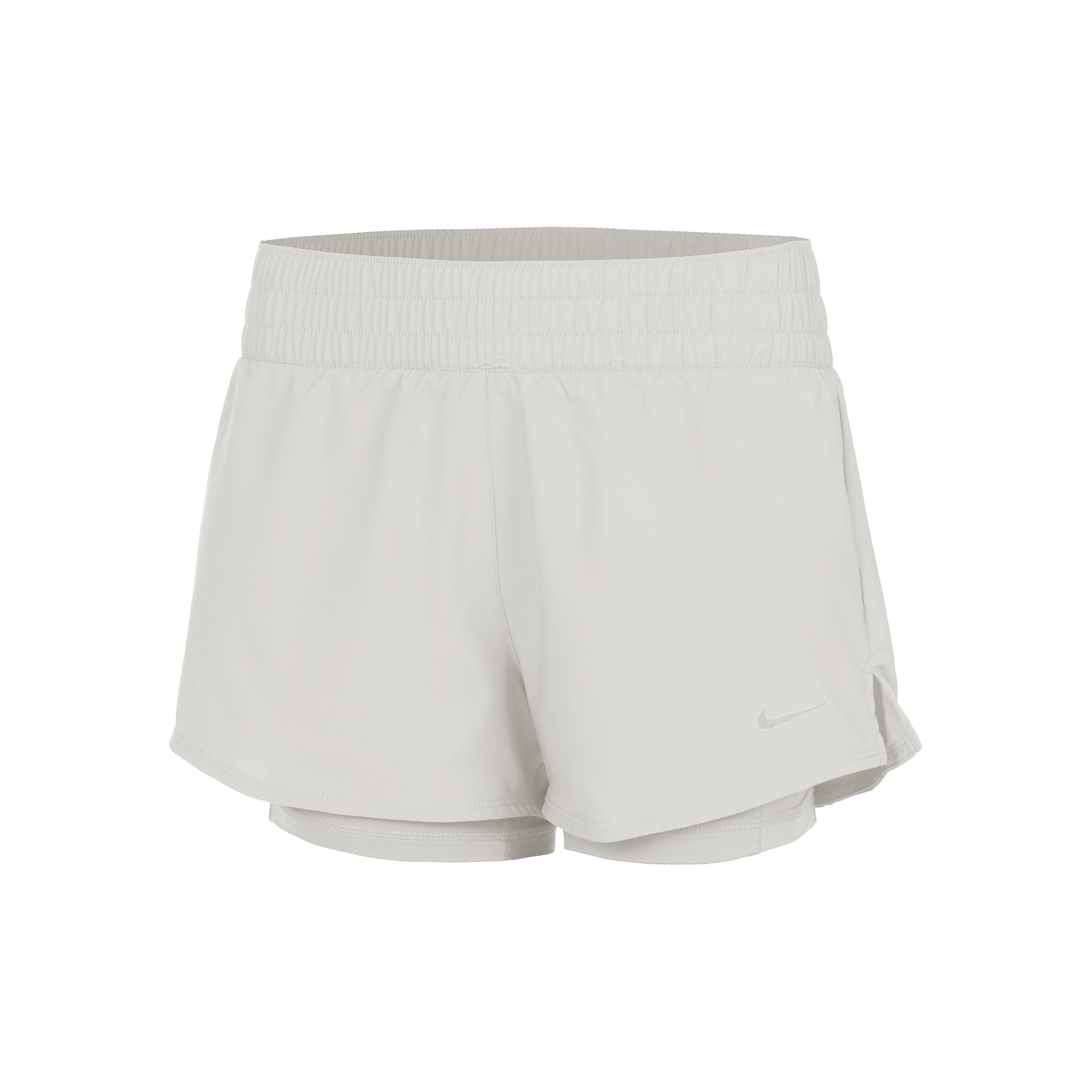 Nike Dri-Fit One Mid Rise 2in1 3in Šortky Dámy - krémová,