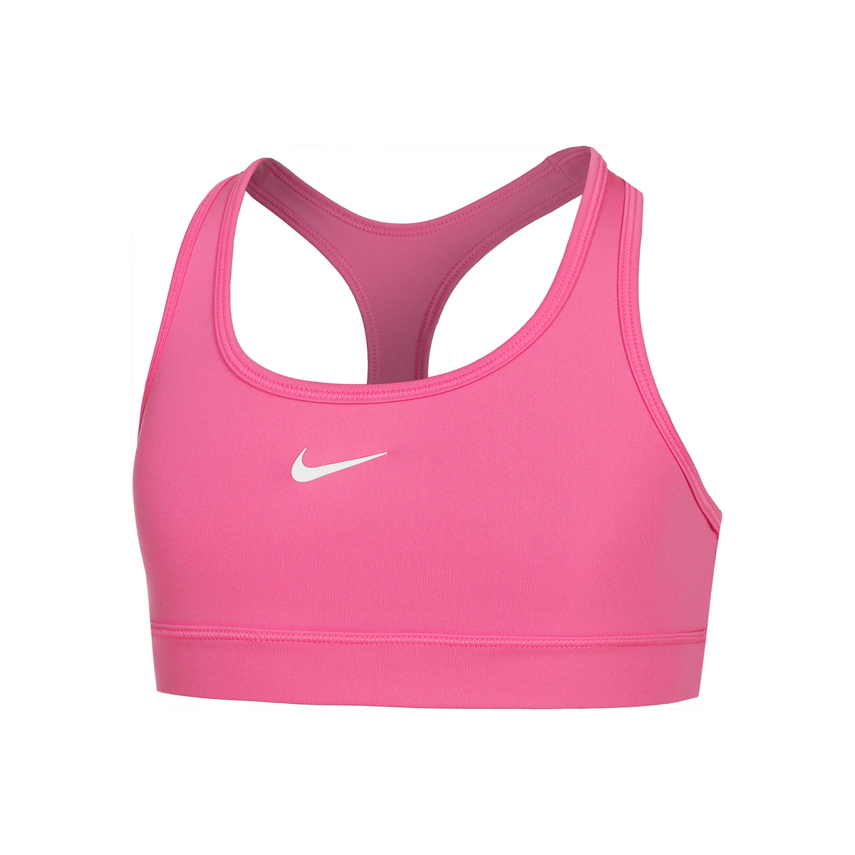 Nike Dri-Fit Swoosh Sportovní podprsenka Dívky - růžová,