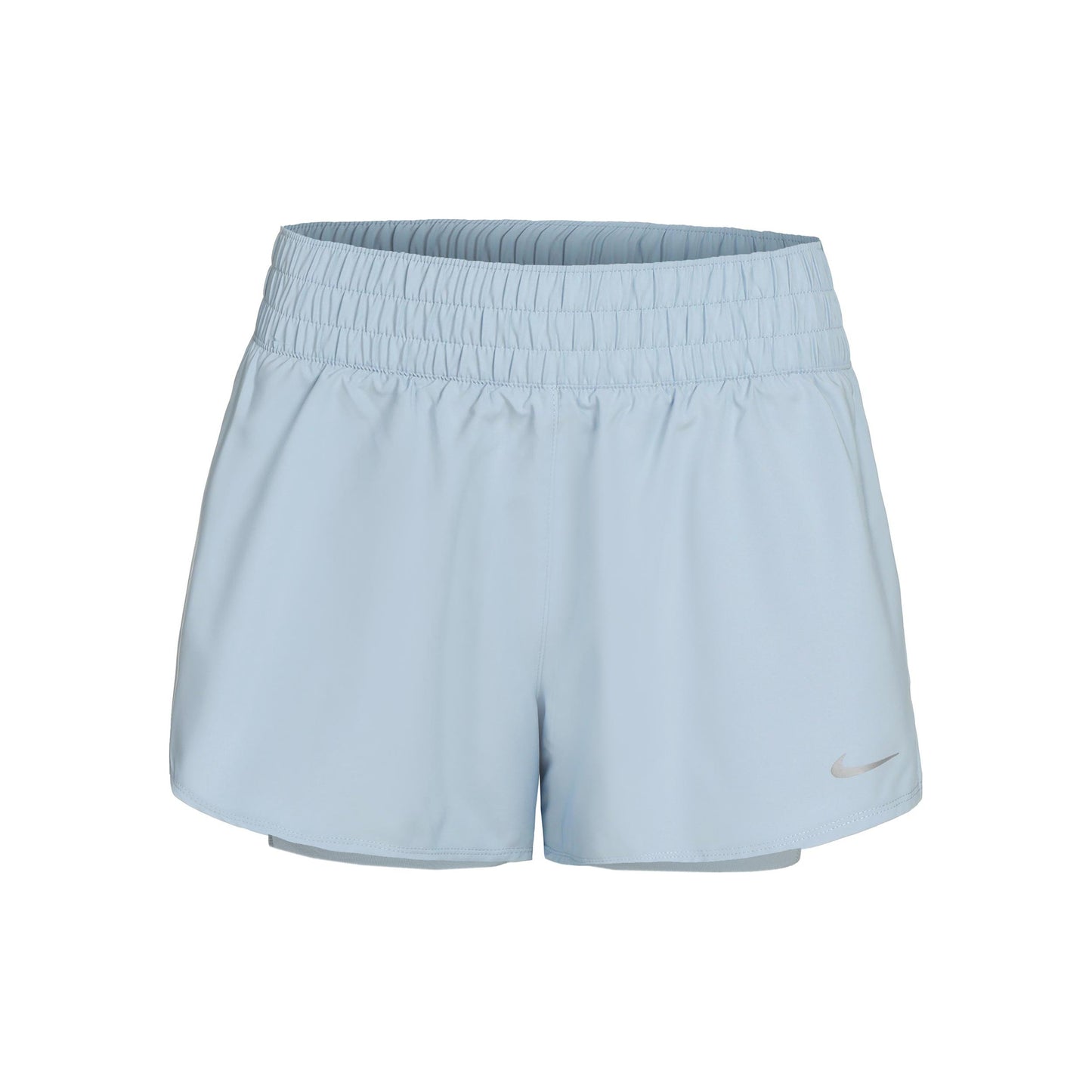 Nike Dri-Fit One Mid Rise 2in1 3in Šortky Dámy - světle modrá,