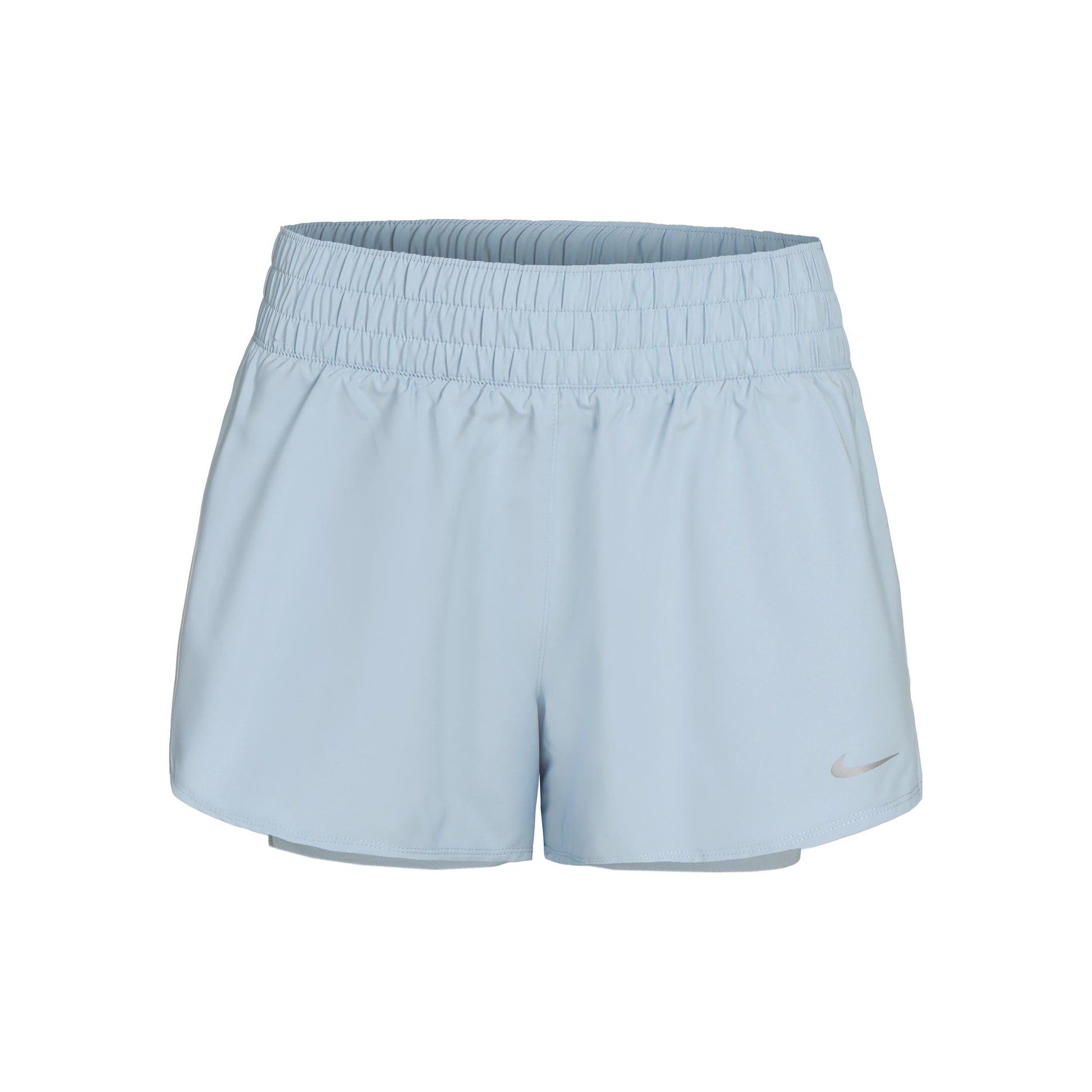 Nike Dri-Fit One Mid Rise 2in1 3in Šortky Dámy - světle modrá,