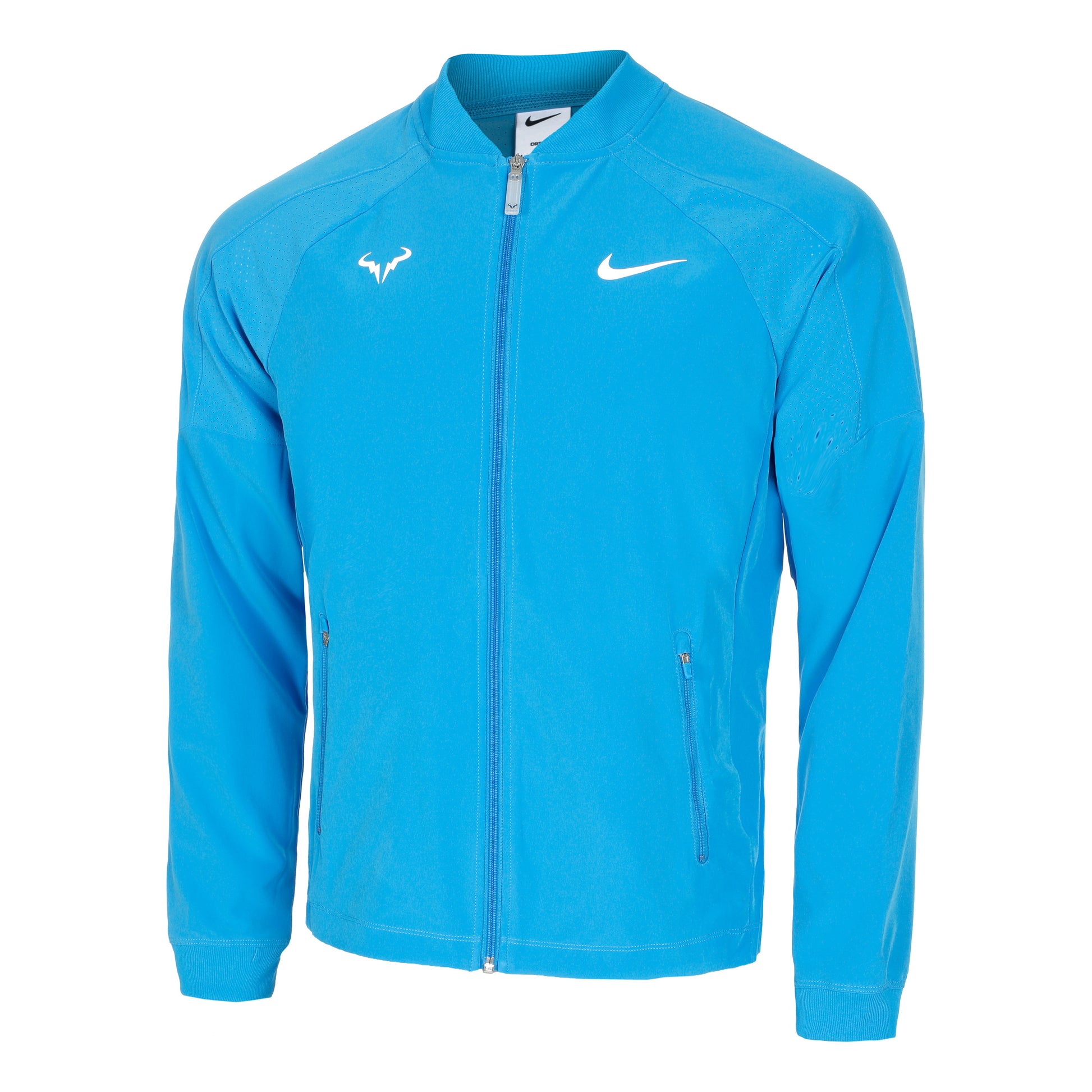 Nike Dri-Fit RAFA MNK Tréninková bunda Muži - modrá, bílá