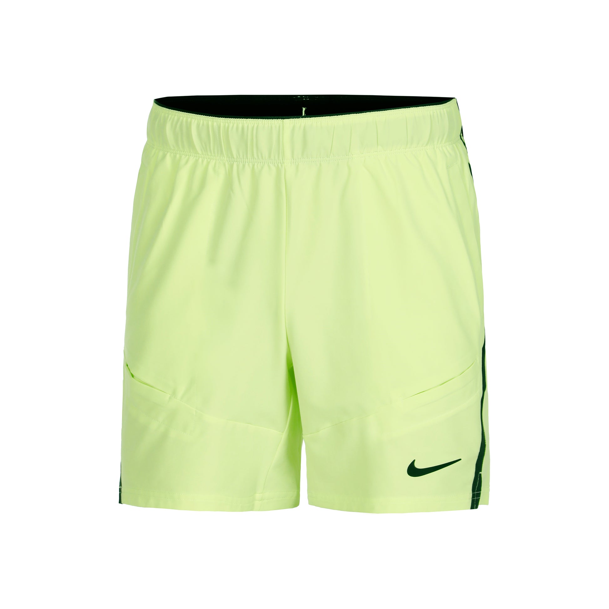 Nike Court Dri-Fit Advantage  7in Šortky Muži - citrónově žlutá, černá