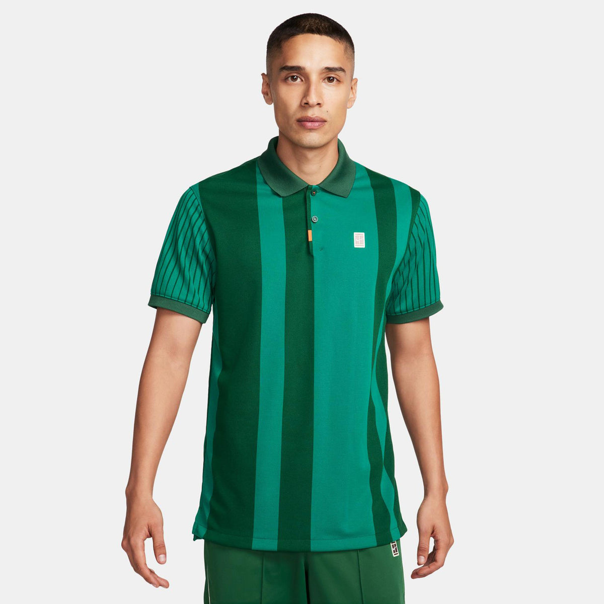 Nike Dri-Fit Heritage Pólo Muži - zelená,