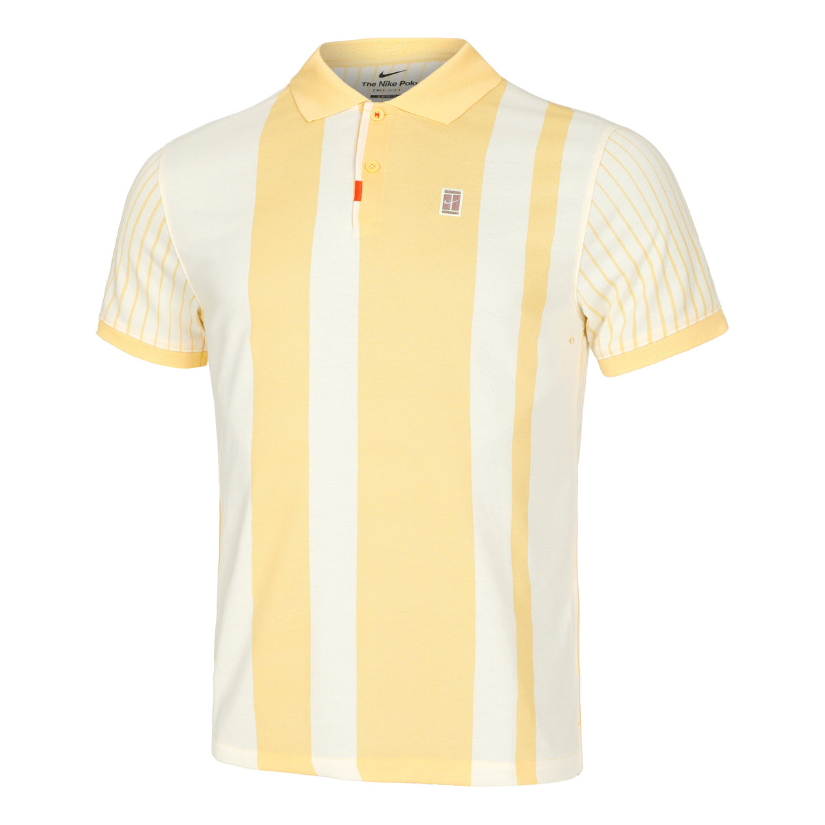Nike Dri-Fit Heritage Pólo Muži - žluto-zlatá, krémová